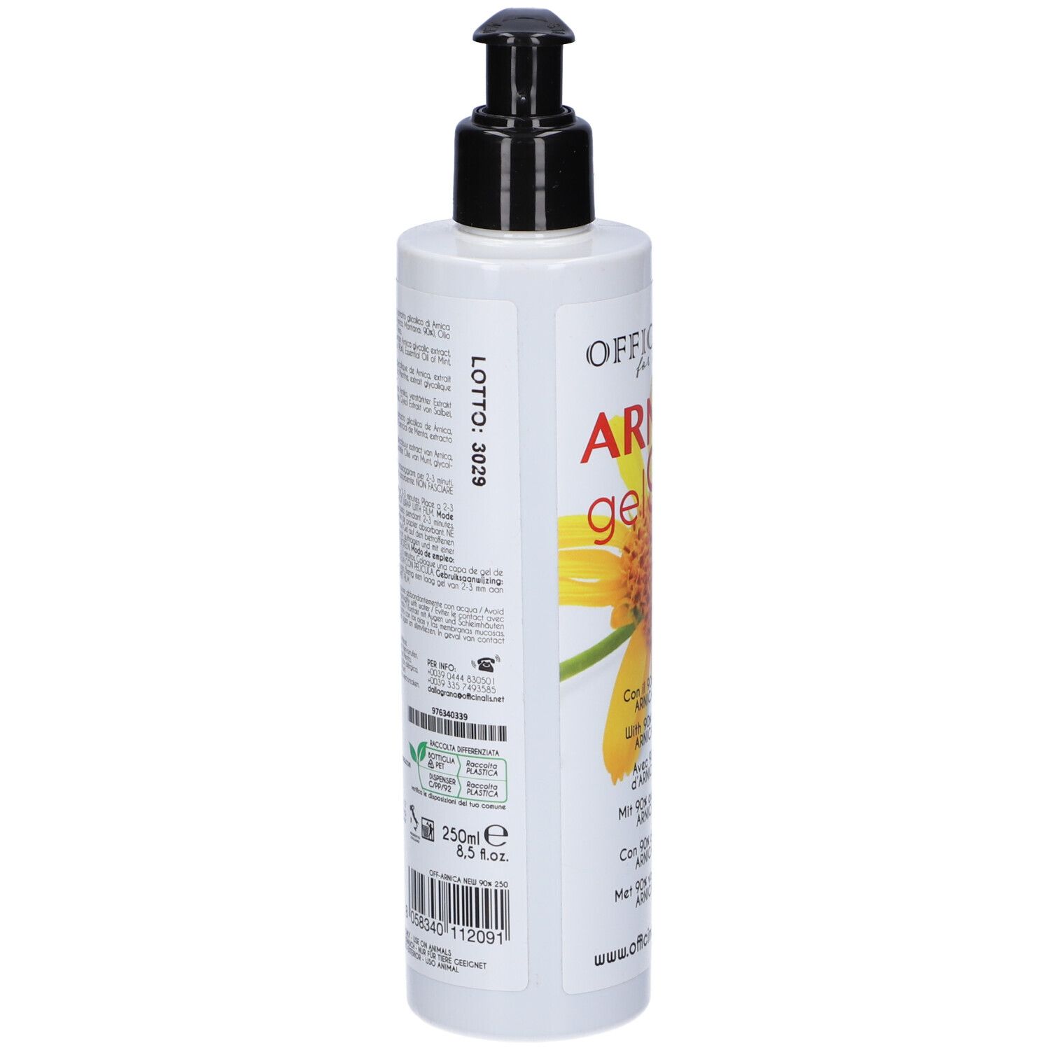 Arnica Gel 90% 250 ml