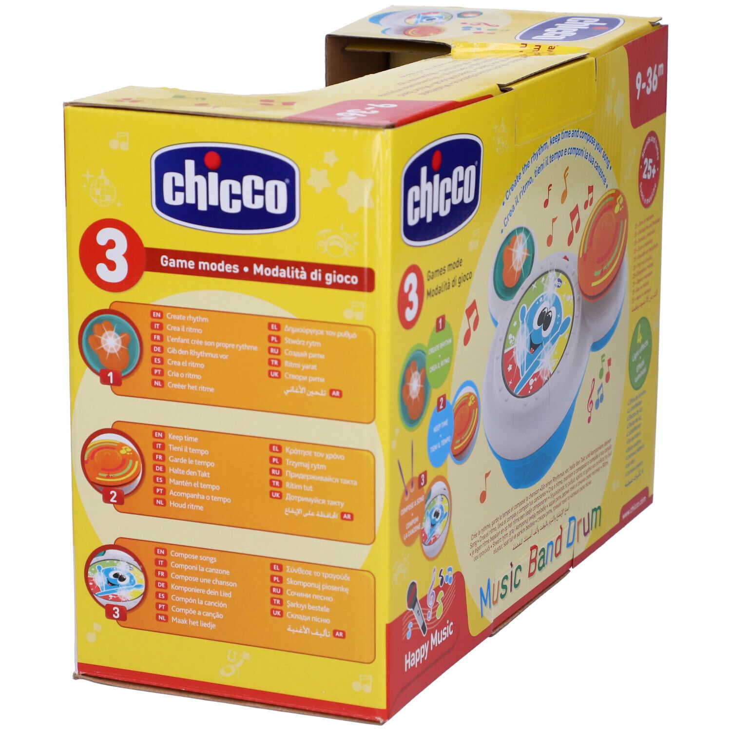 Chicco Gioco Music Band Drum 1 pz Redcare