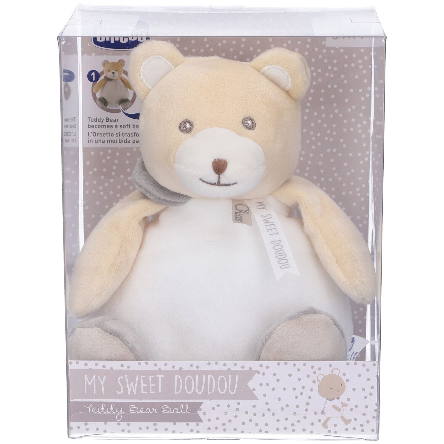 Chicco My Sweet Doudou Teddy Bear Ball 0M+