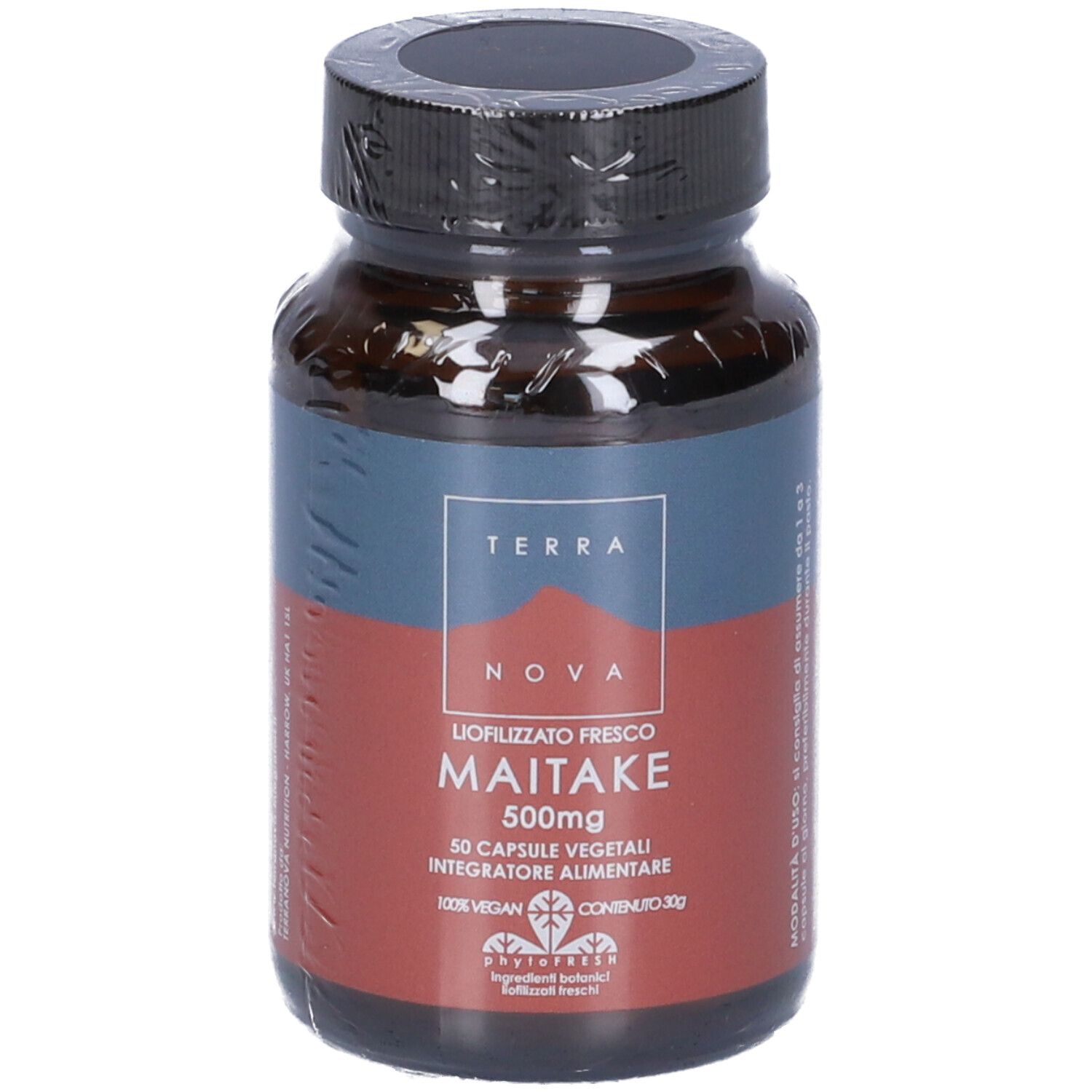 TERRANOVA Maitake 500mg Liofilizzato Fresco Capsule