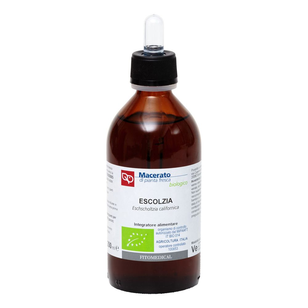 Escolzia Tintura Madre 200 Ml Bio