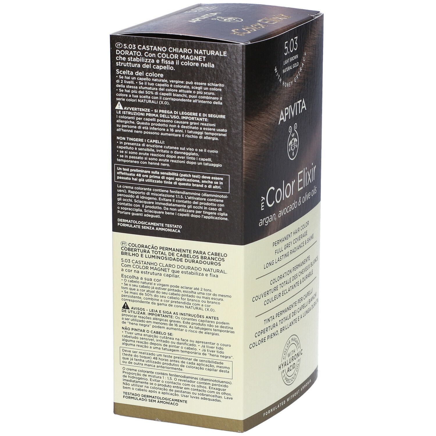 APIVITA My Color Elixir 5.03 Castano Chiaro Naturale Dorato