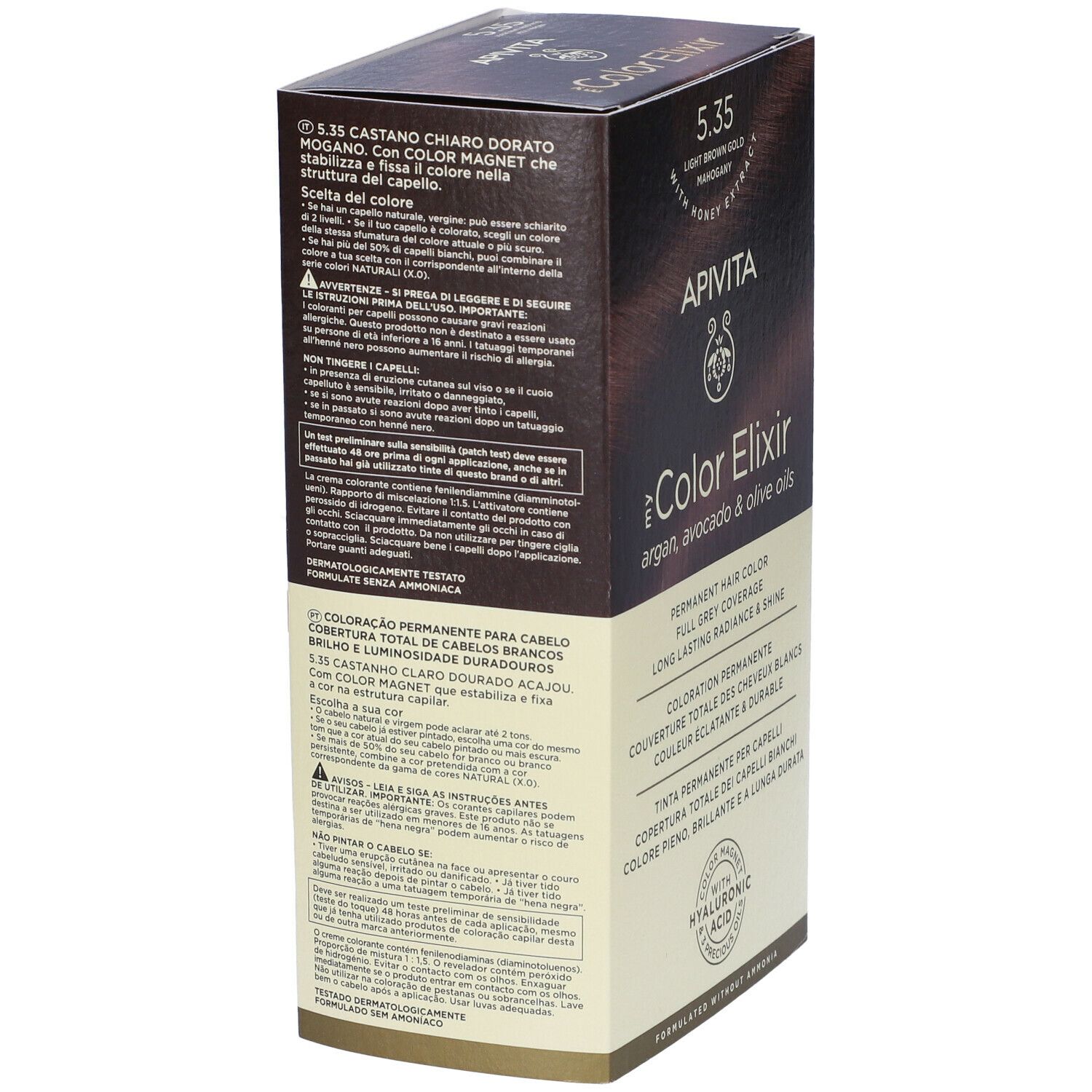APIVITA My Color Elixir 5.35 Castano Chiaro Dorato Mogano