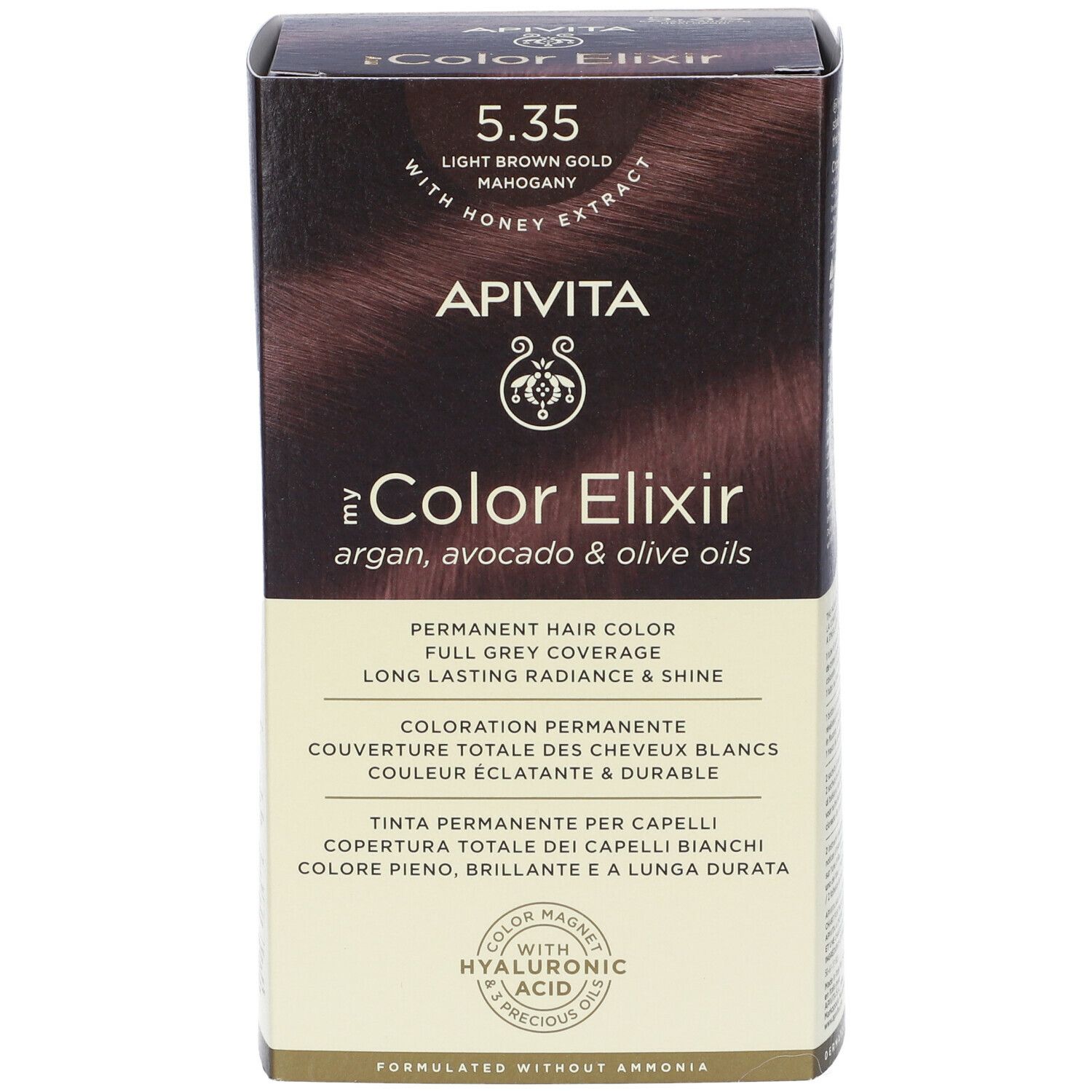 APIVITA My Color Elixir 5.35 Castano Chiaro Dorato Mogano