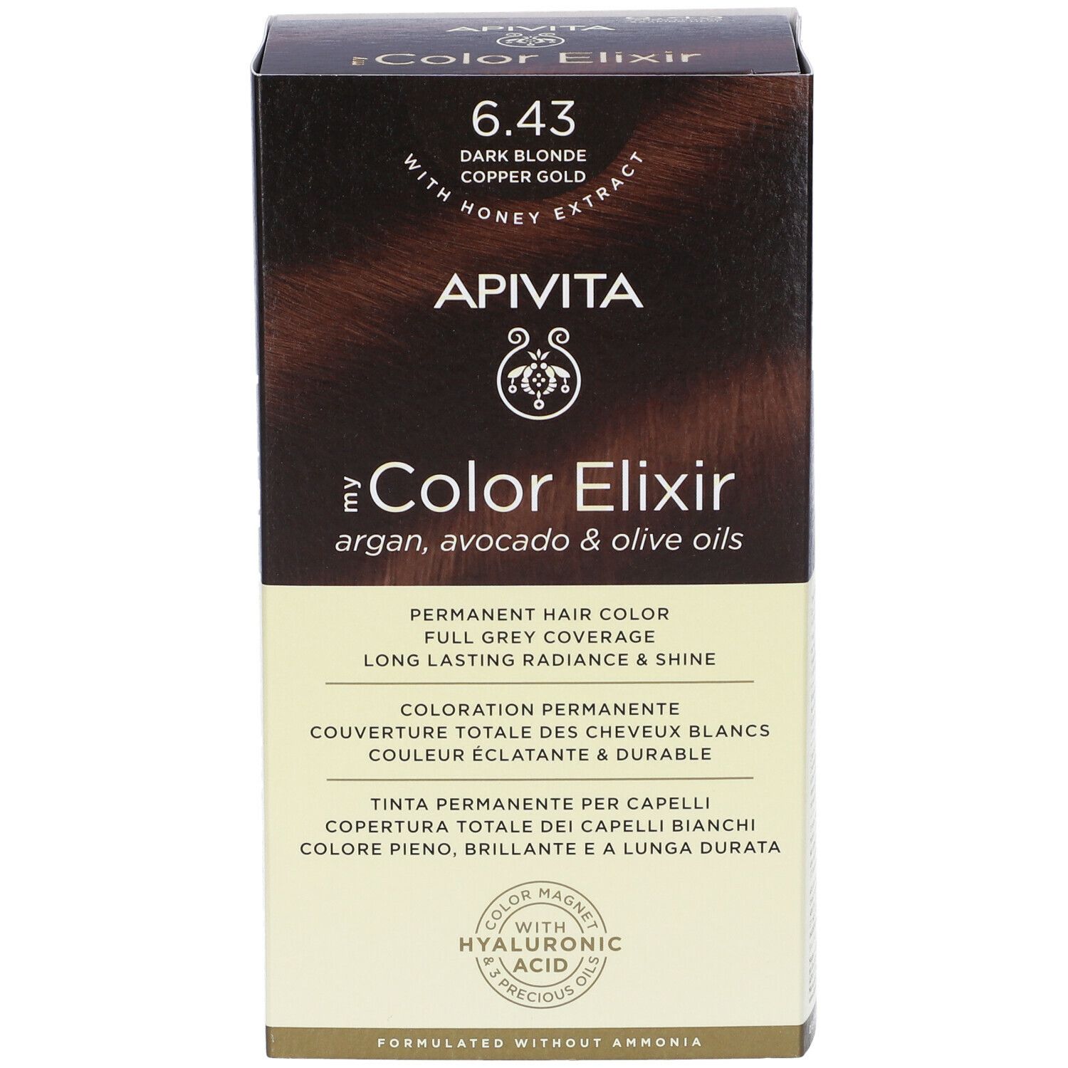 APIVITA My Color Elixir 6.43 Biondo Scuro Ramato Dorato
