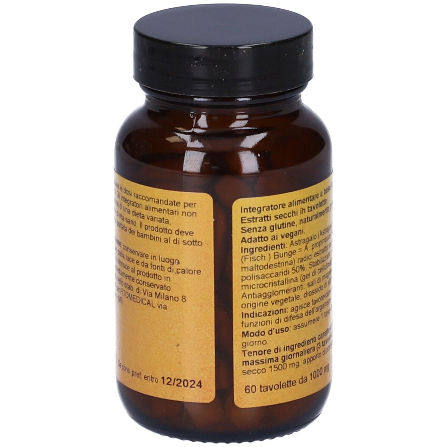 Astragalo Estratto Secco 60 Tavolette