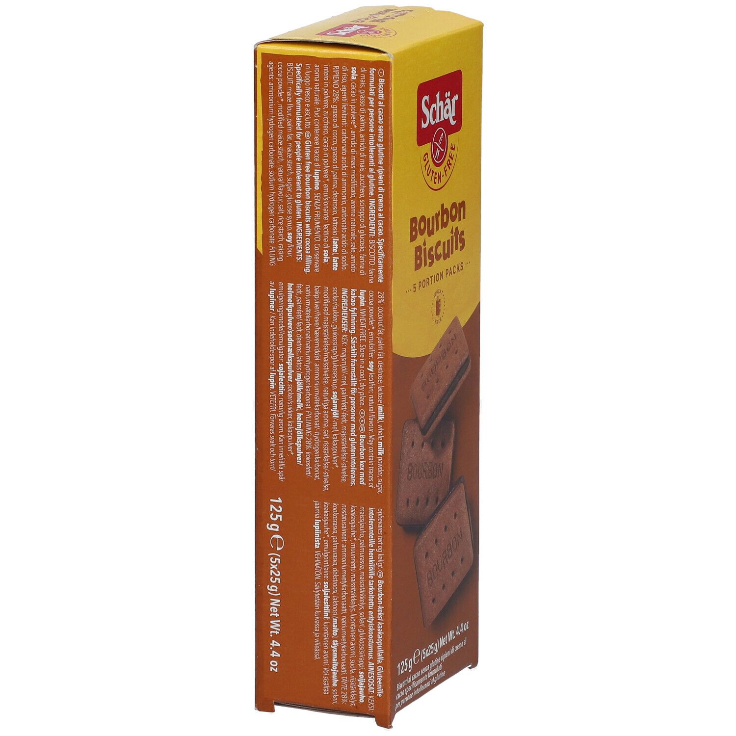 Schär Bourbon Biscuits 5x25 g - Redcare
