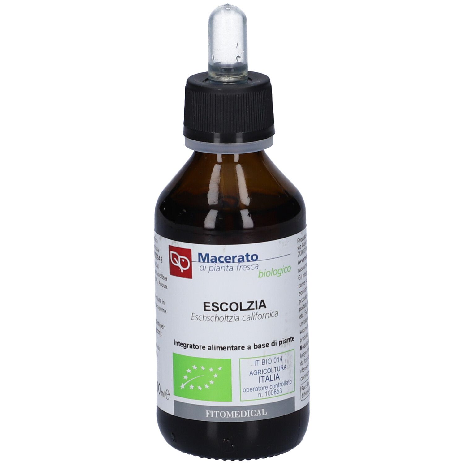 Escolzia Tintura Madre 100 Ml Bio
