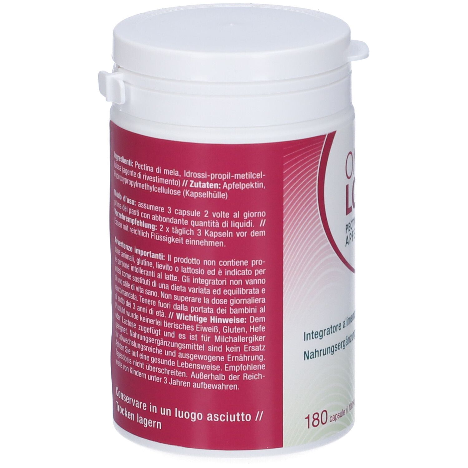 Omni Logic Pectina Mela 180 Capsule
