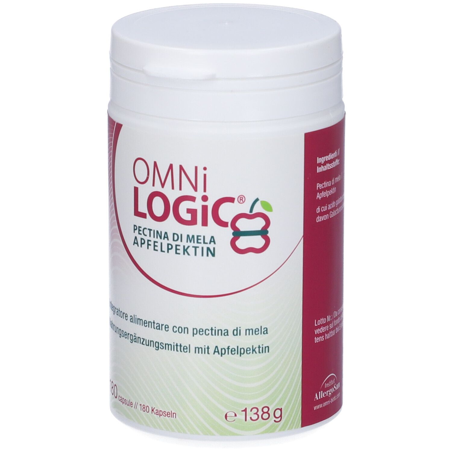 Omni Logic Pectina Mela 180 Capsule