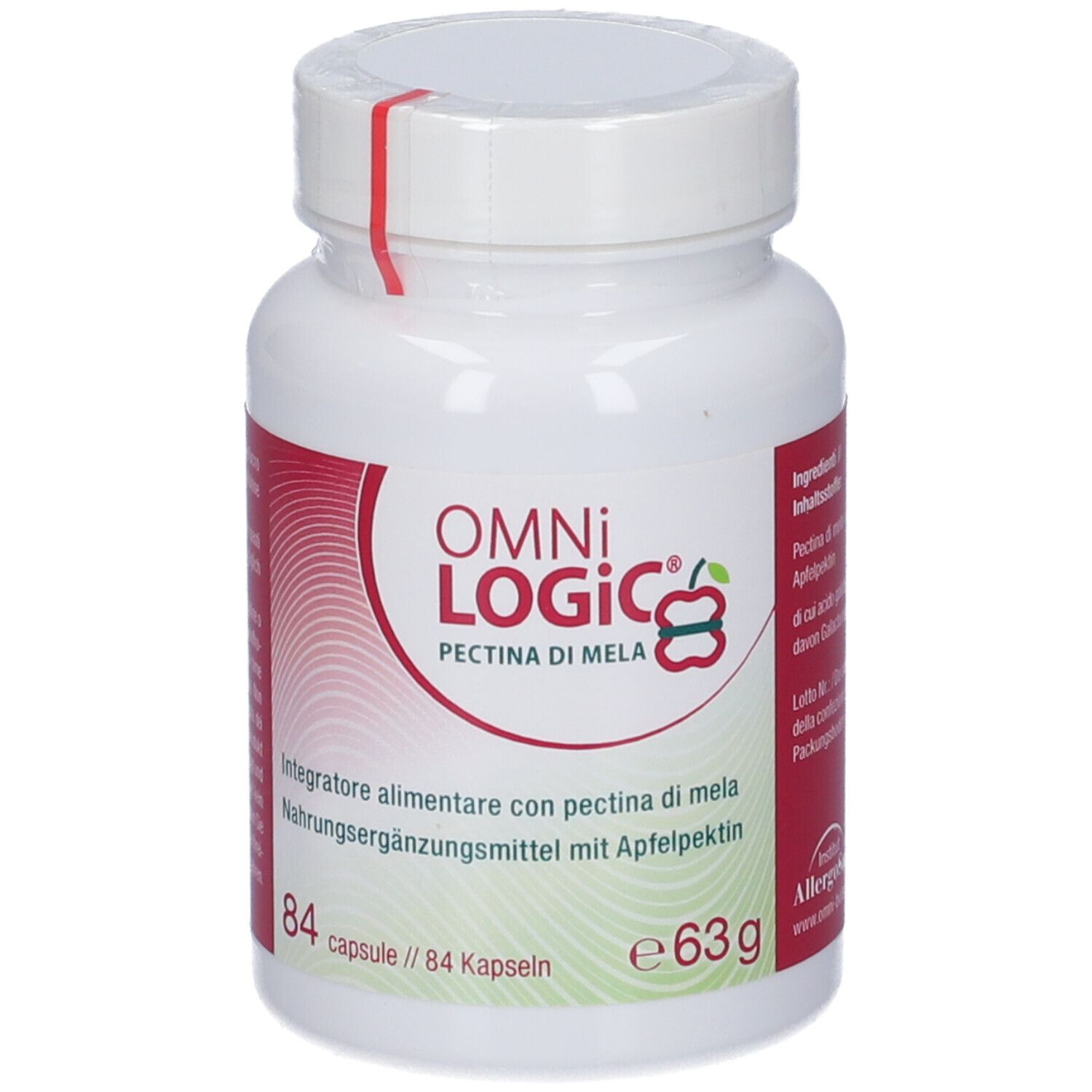 Omni Logic Pectina Mela 84 Capsule