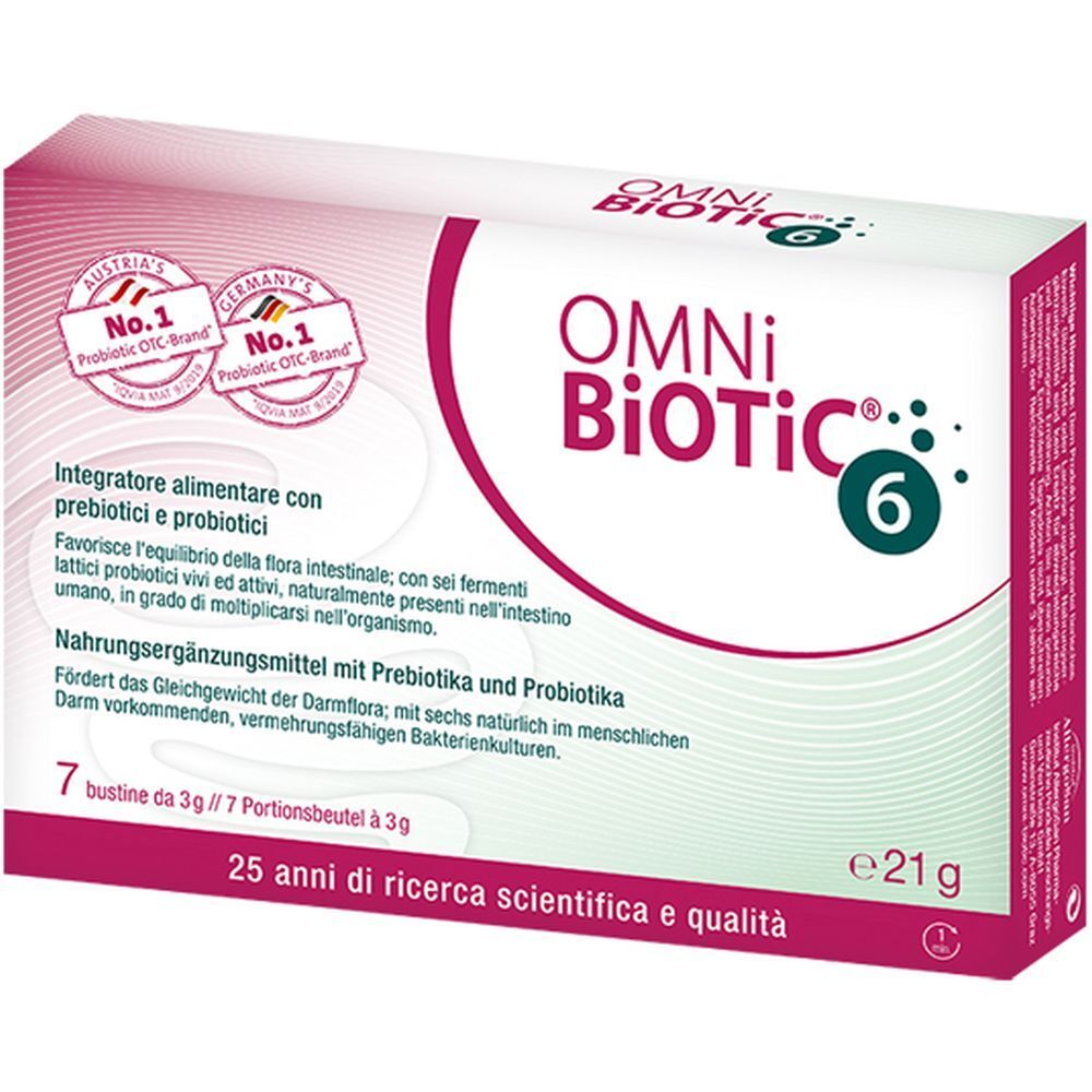 Omni Biotic 6 Polvere 7 Bustine Da 3 G