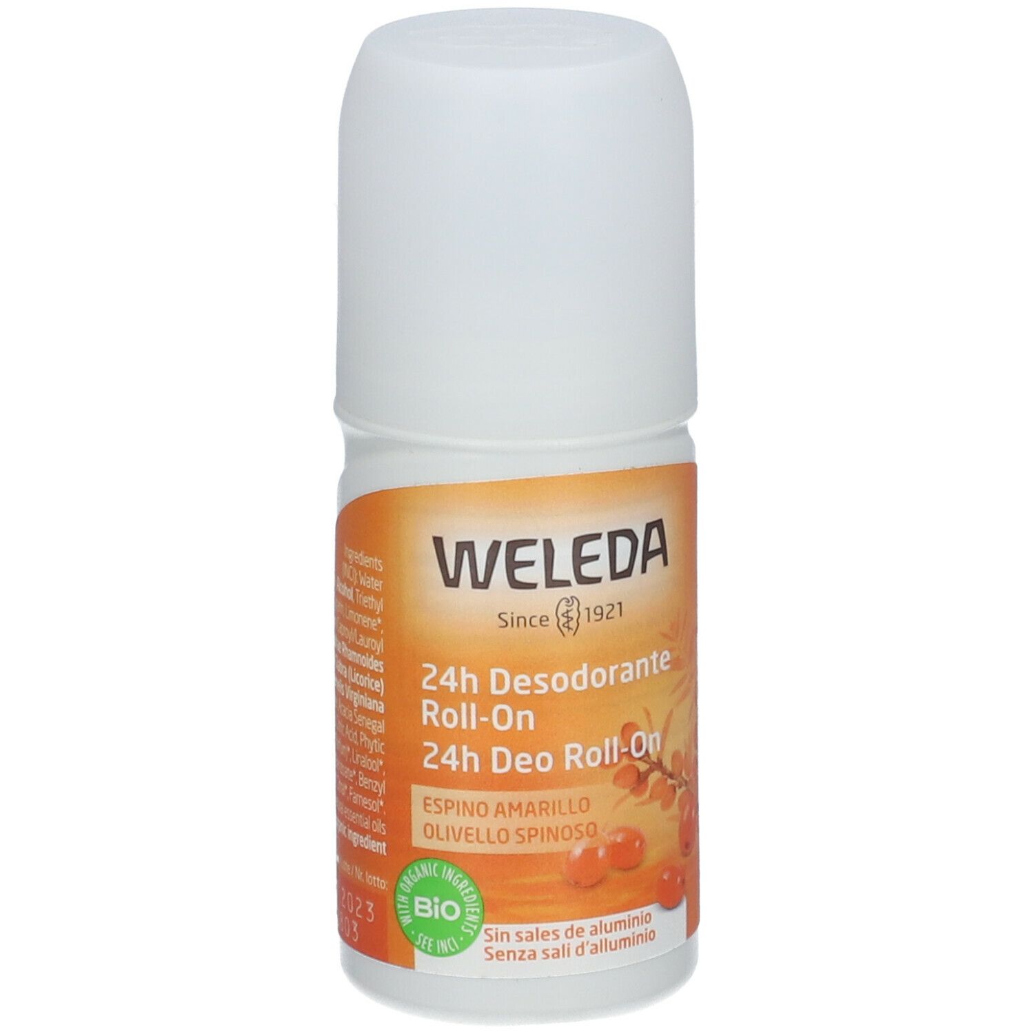 WELEDA Deo Roll-On Olivello Spinoso - risparmia il 10% con il codice: 10WELEDA