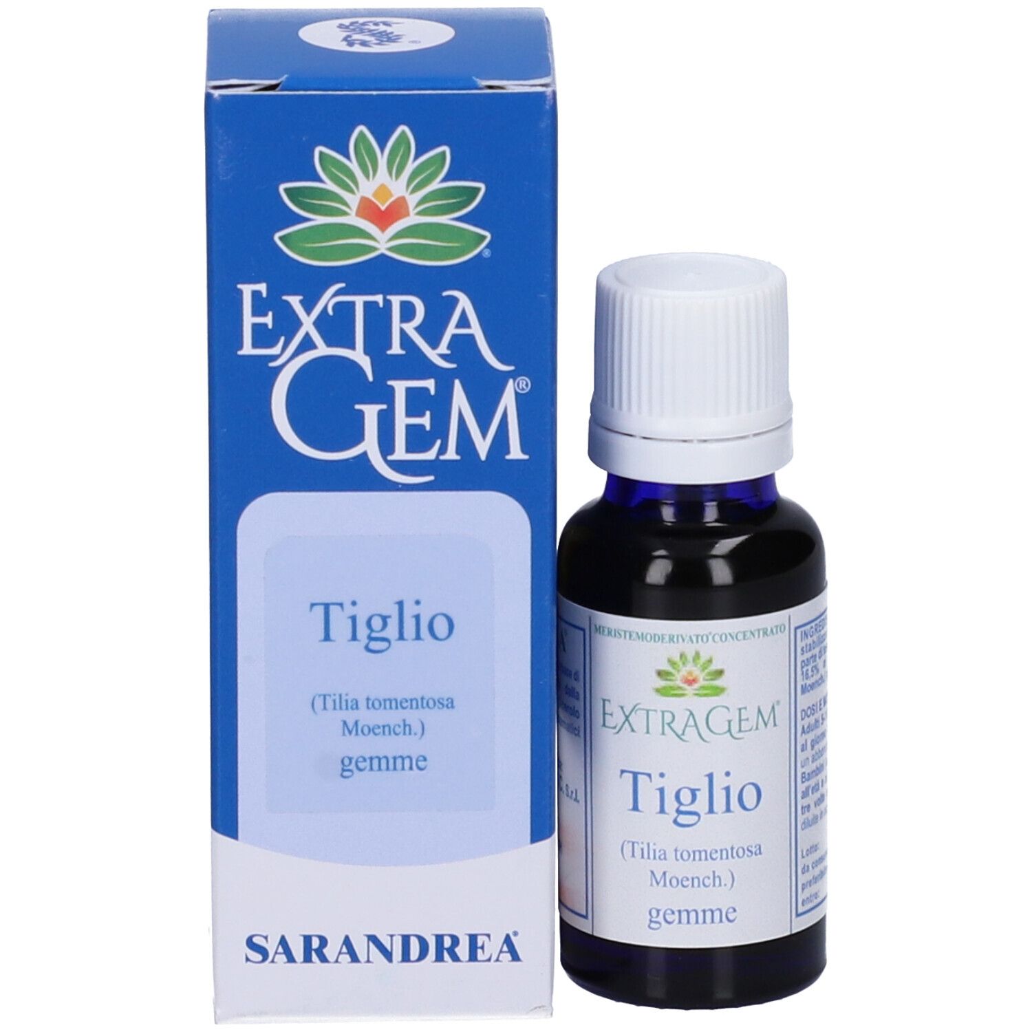 Extragem Tiglio Argentato Gemme Gocce 20 Ml