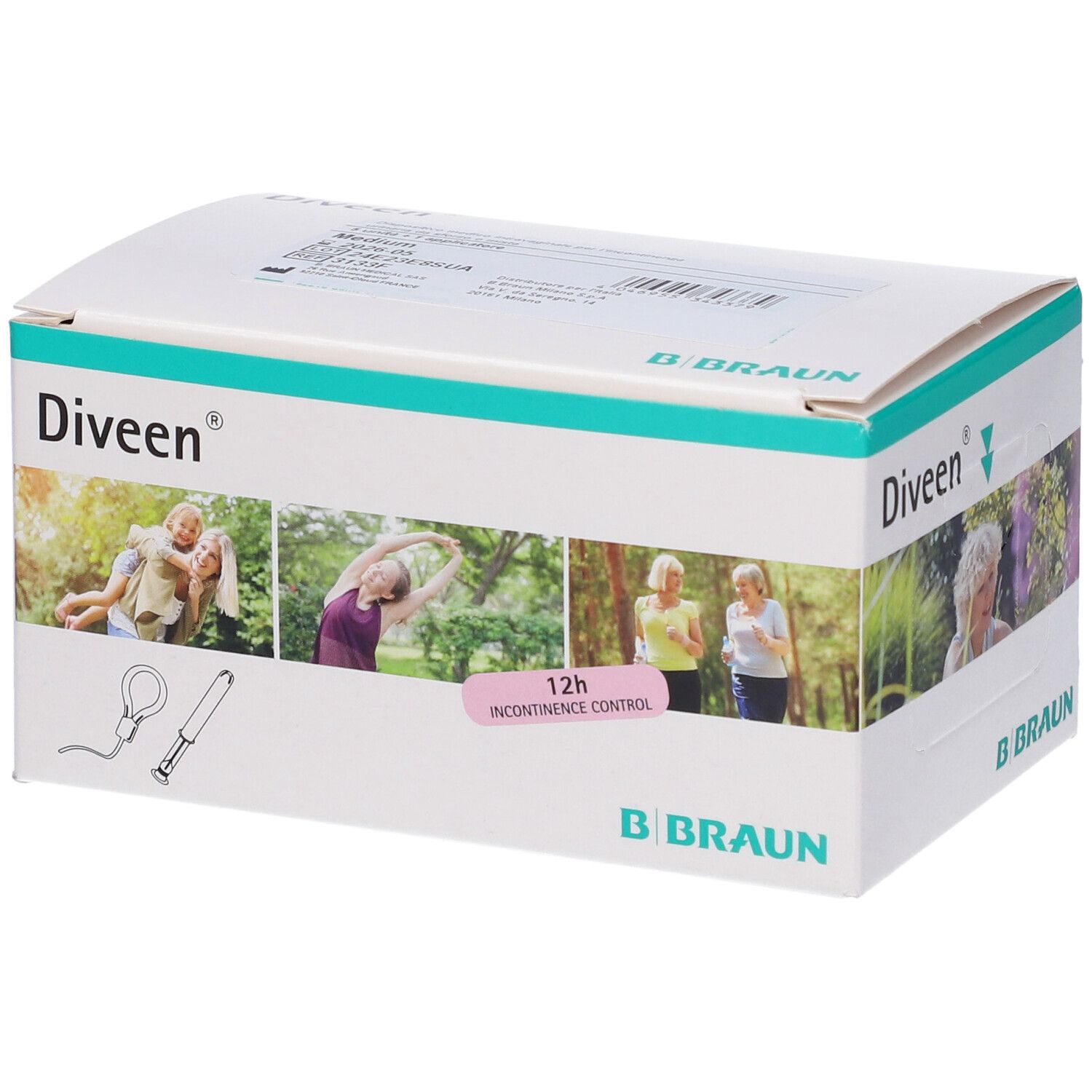 Dispositivo Per L'Incontinenza Urinaria Da Sforzo Diveen Medium 5 Pezzi