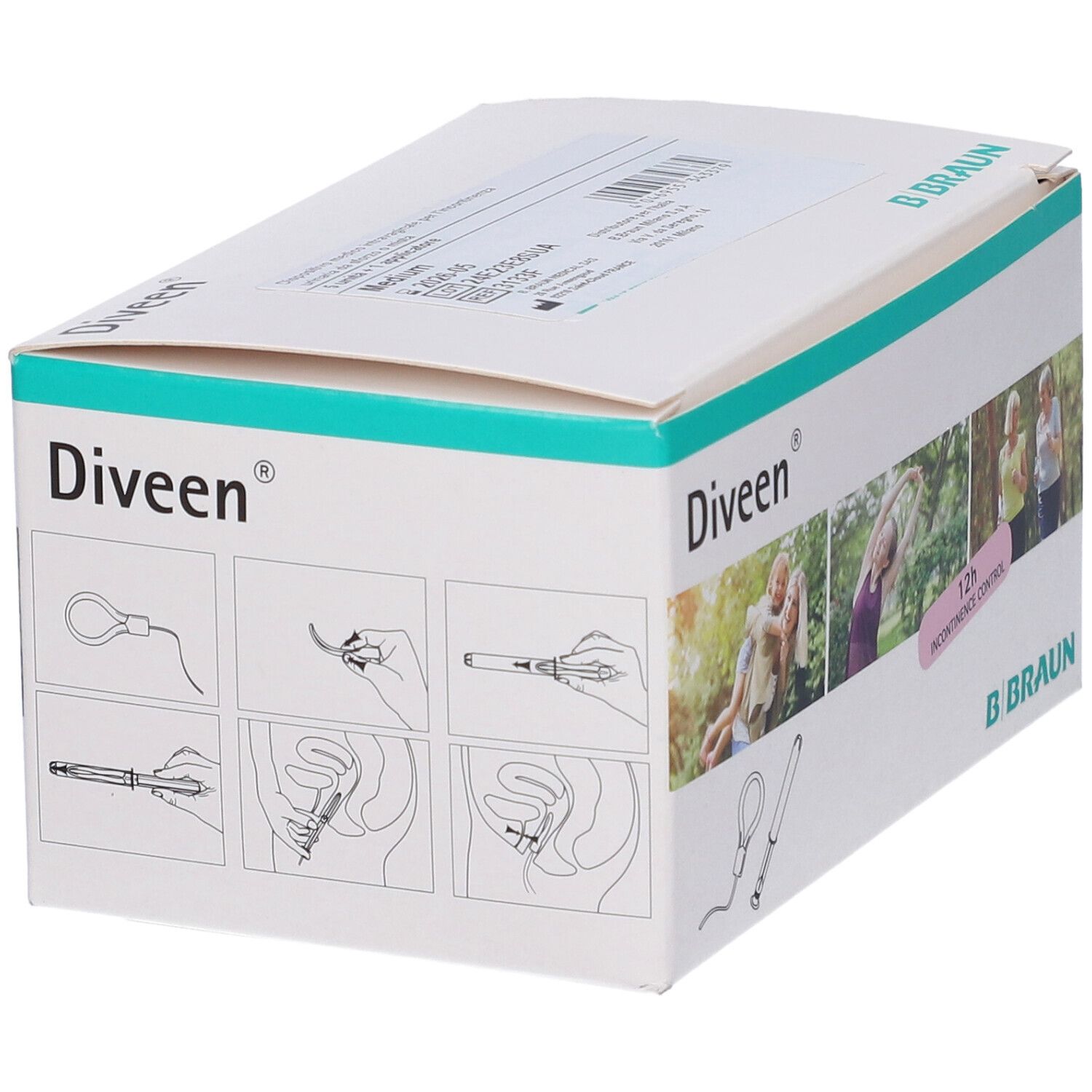 Dispositivo Per L'Incontinenza Urinaria Da Sforzo Diveen Medium 5 Pezzi