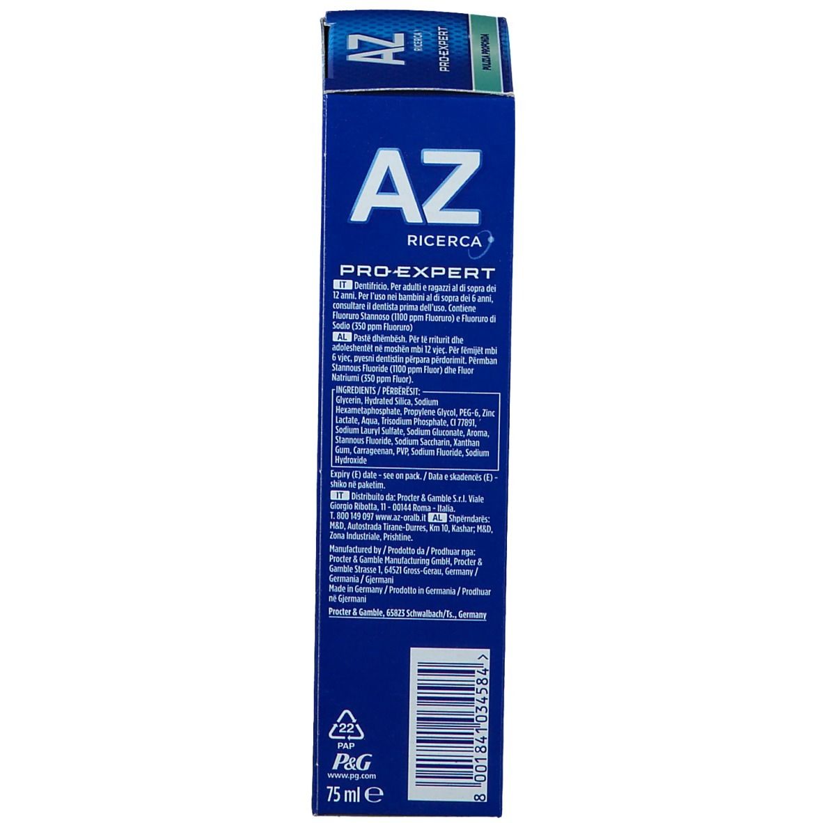 AZ Dentifricio Pro-Expert Pulizia Profonda