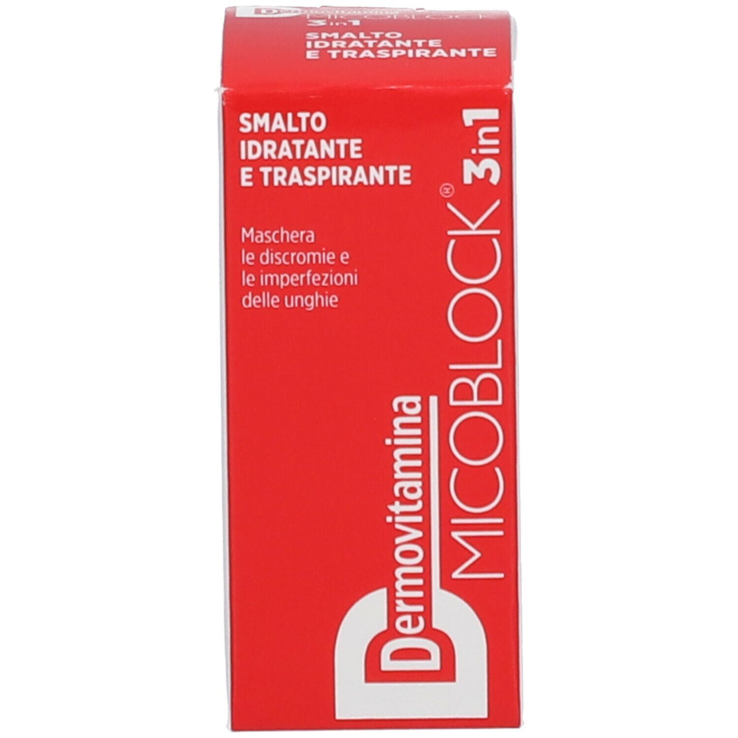 Dermovitamina Micoblock® 3 in 1 Smalto Idratante e Traspirante Rosso