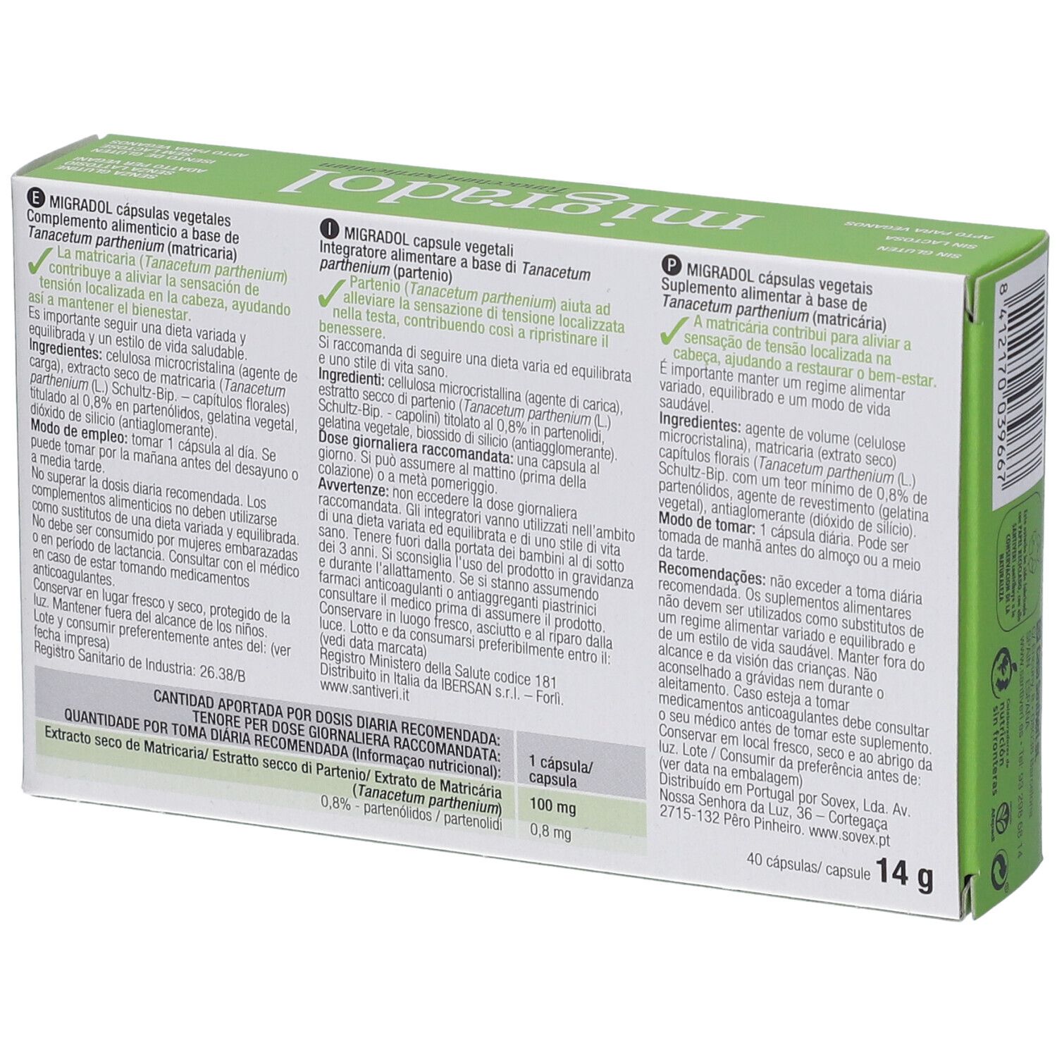 Santiveri Migradol Capsule