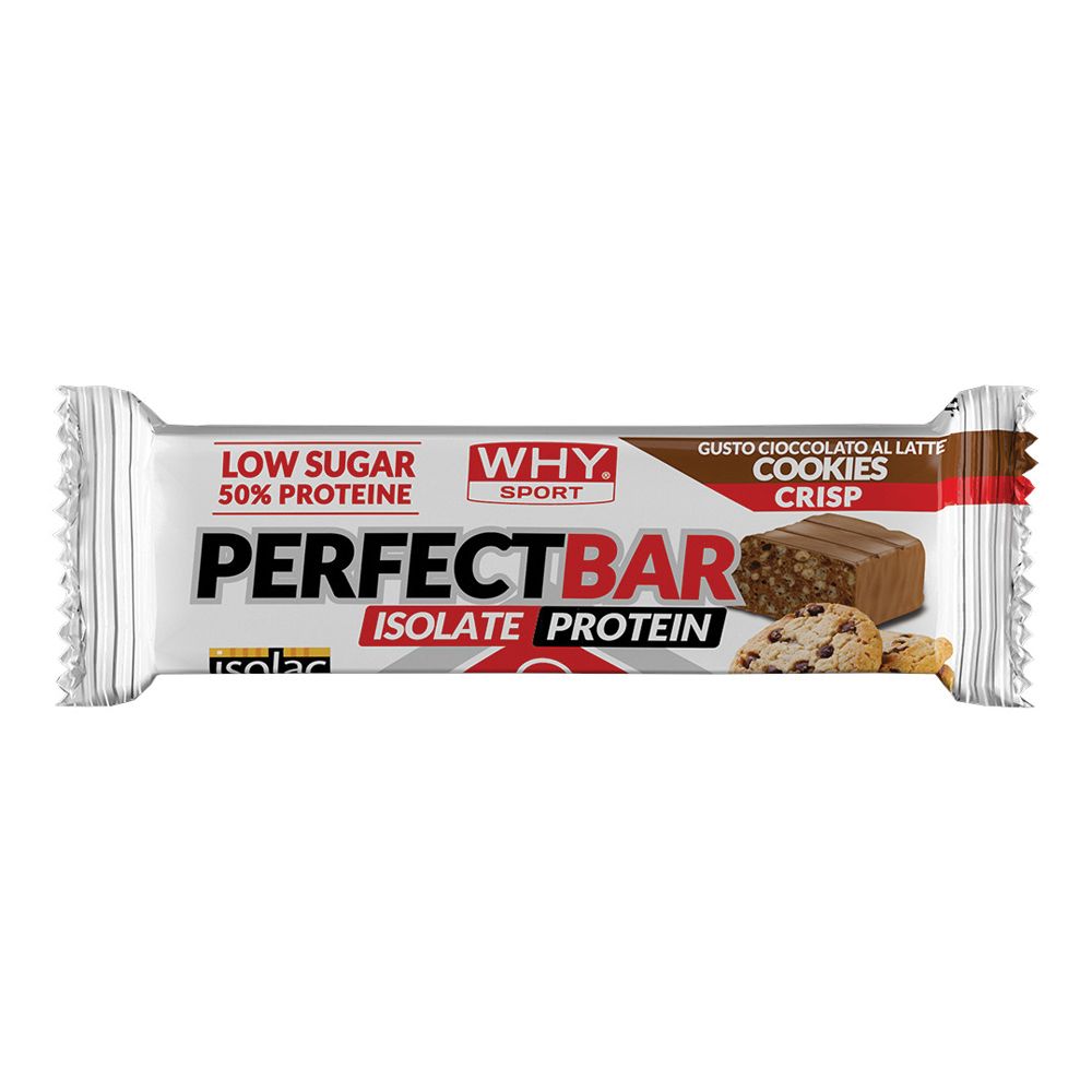 Whysport Perfect Bar Cioccolato Biscotto 50 G