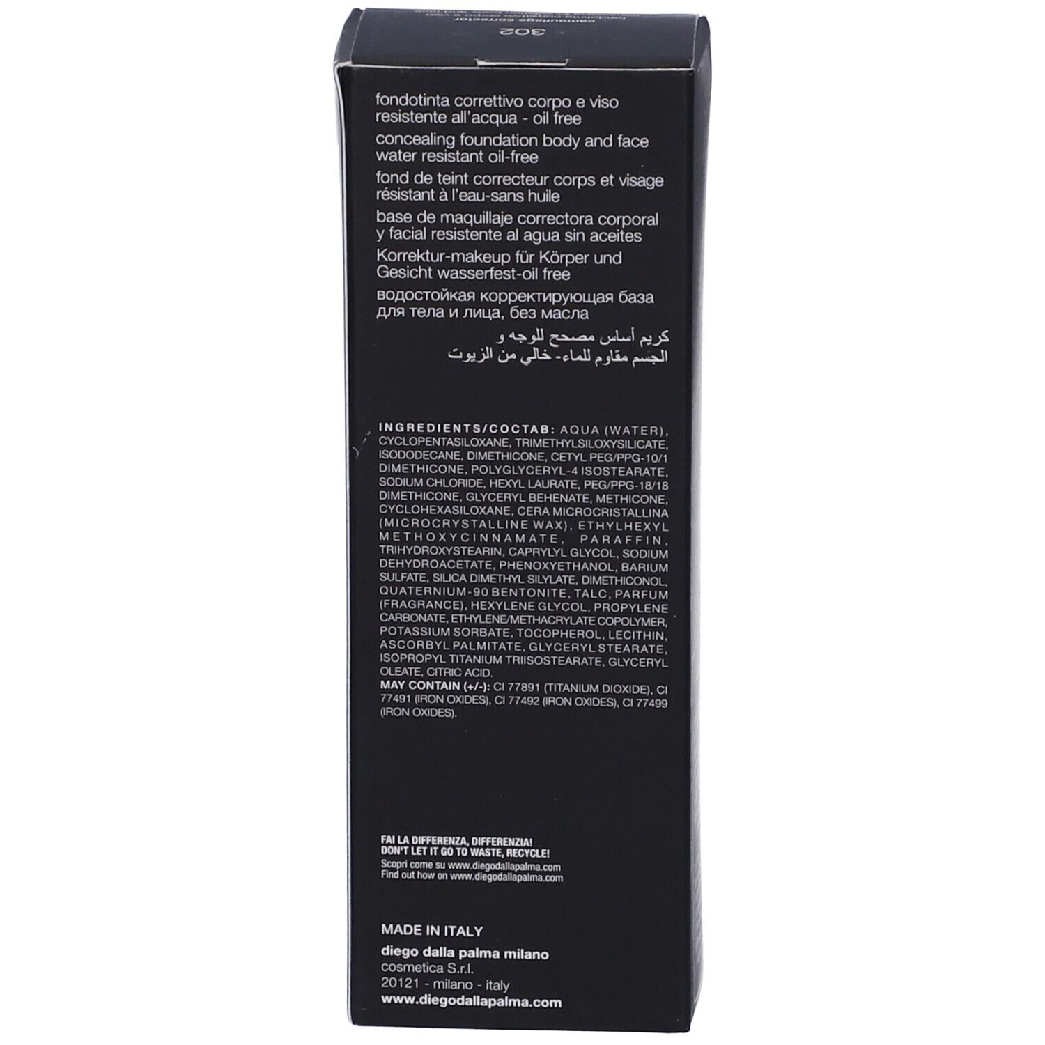 Camouflage Corrector Fondotinta Correttivo Corpo E Viso 02 40 Ml