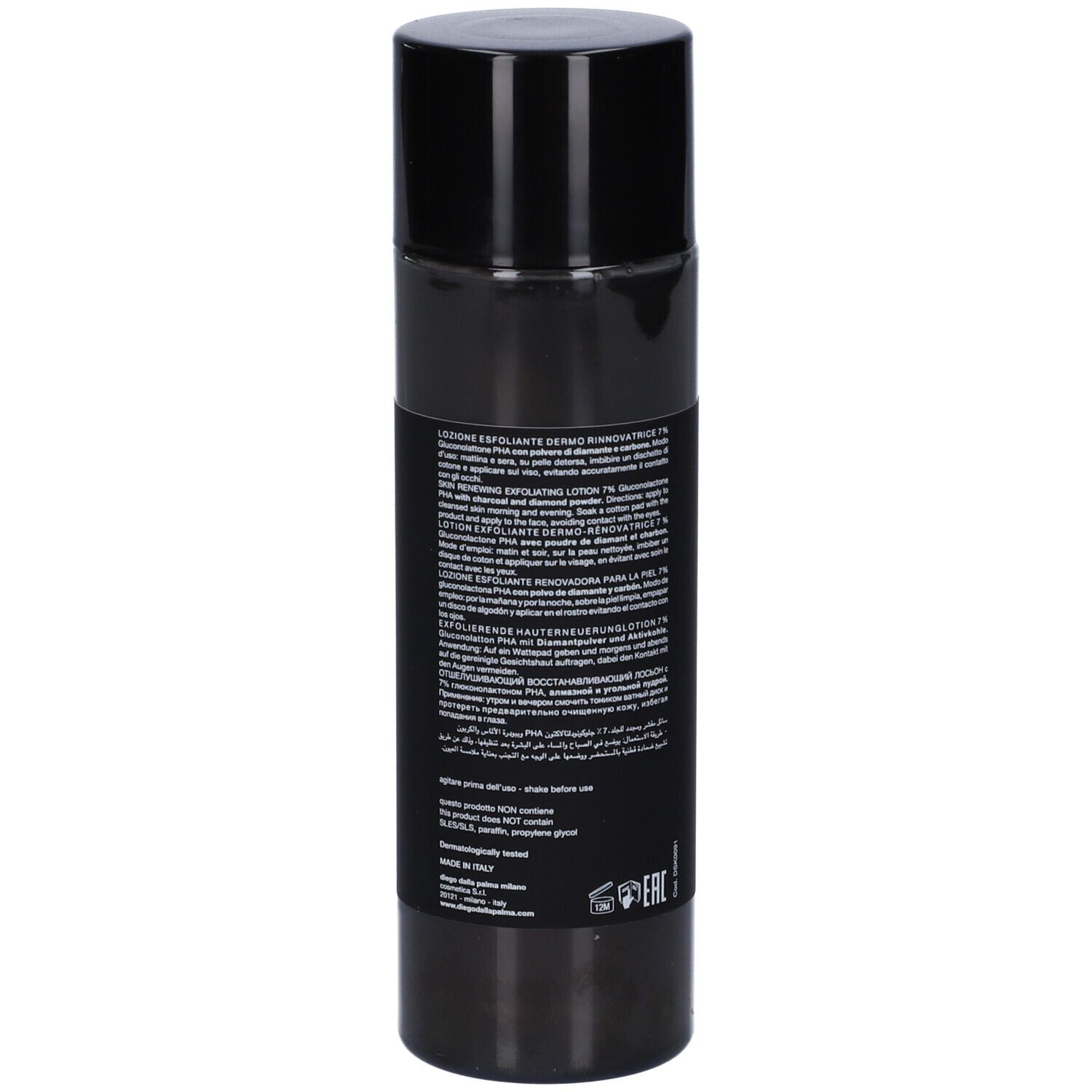 Black Secret Lozione Esfoliante Dermo Rinnovatrice 200 Ml