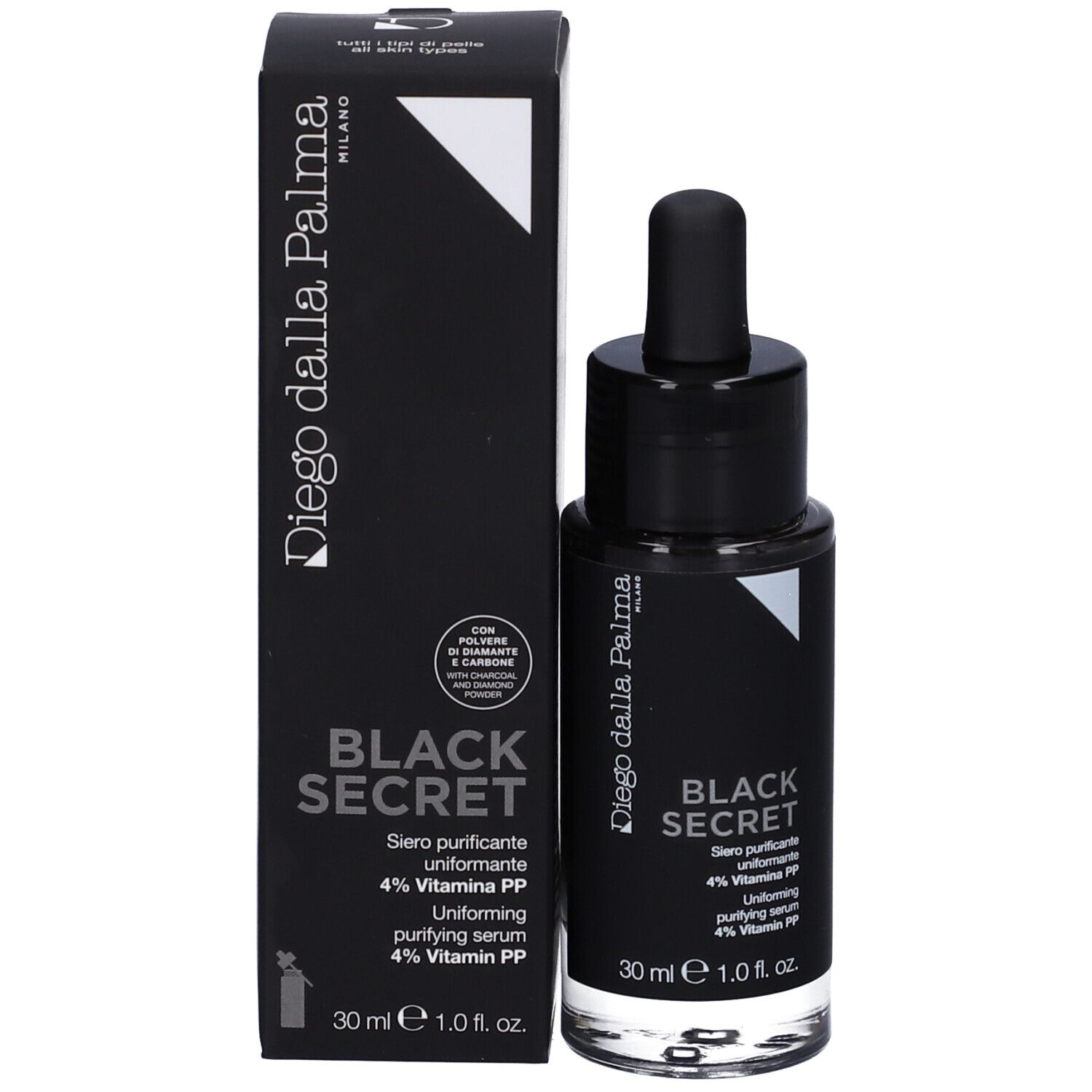 Black Secret Siero Purificante Uniformante 30 Ml