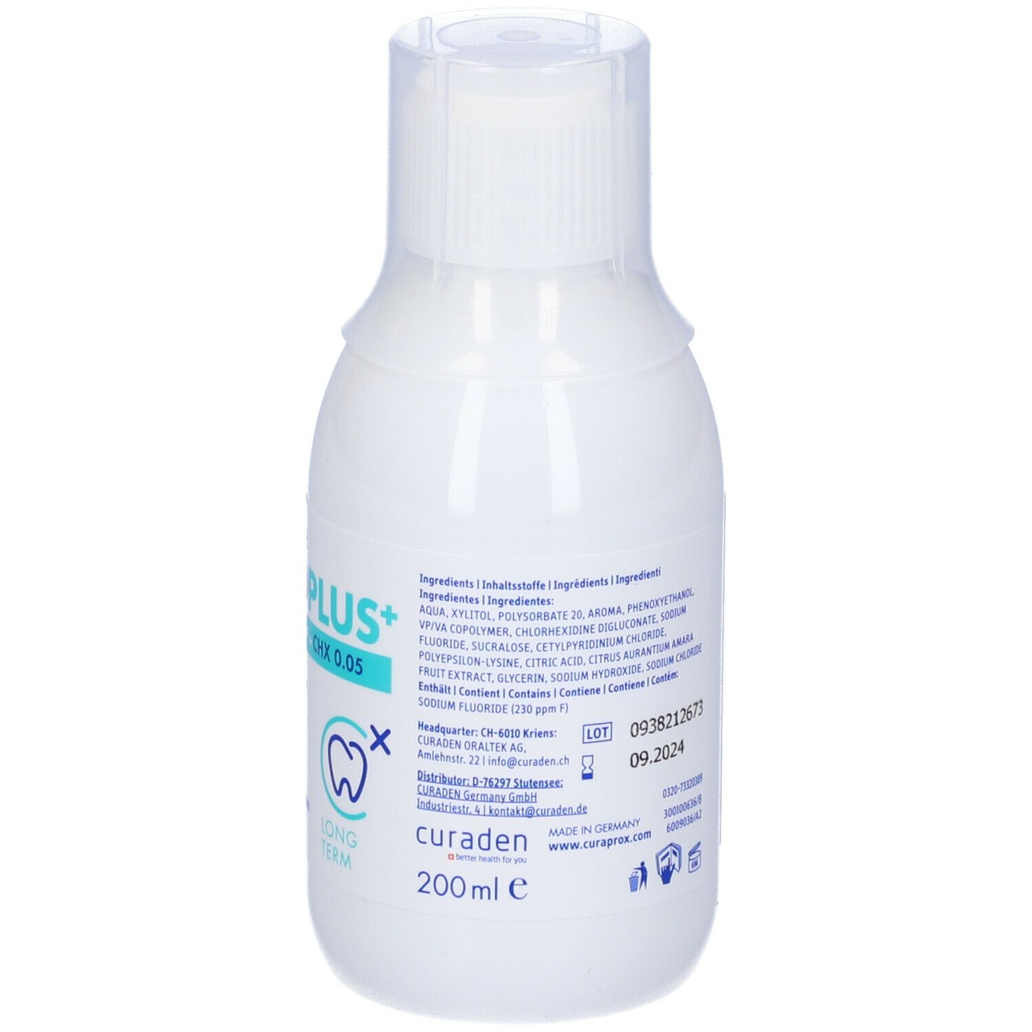 Curaprox Perioplus+ Balance CX-P+CHX 0.05 Collutorio