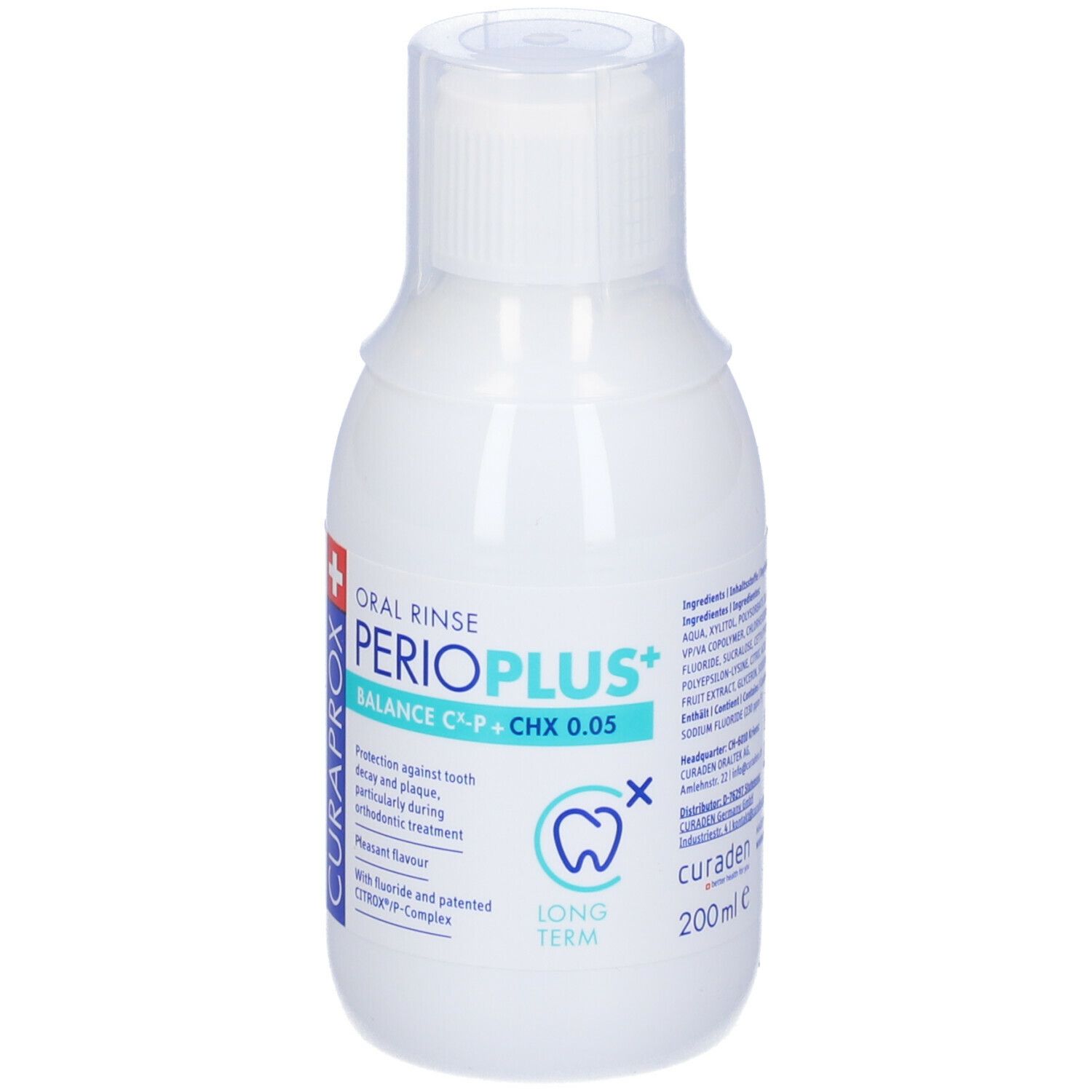Curaprox Perioplus+ Balance CX-P+CHX 0.05 Collutorio