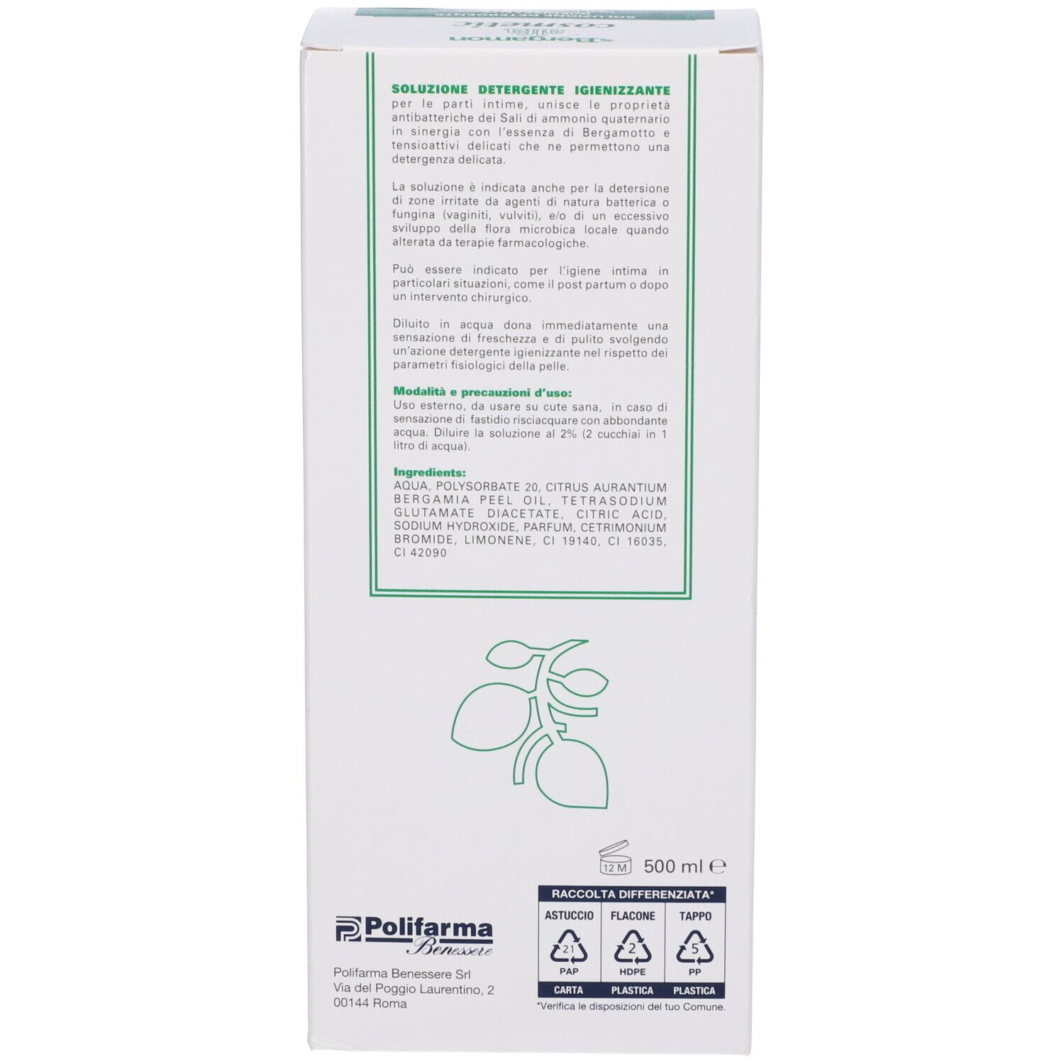 Bergamon Alfa Cosmetic 500 Ml