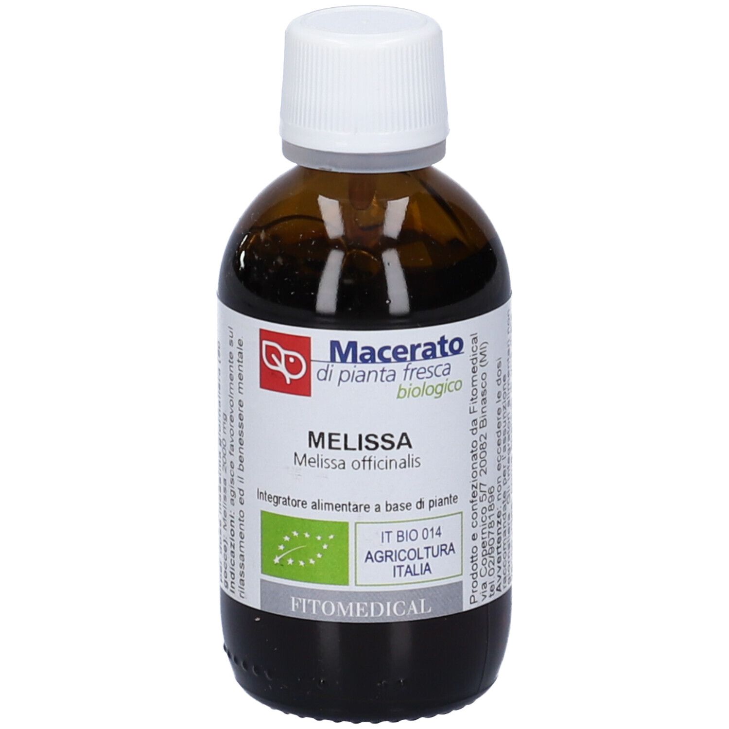 Melissa Tintura Madre 50 Ml Bio