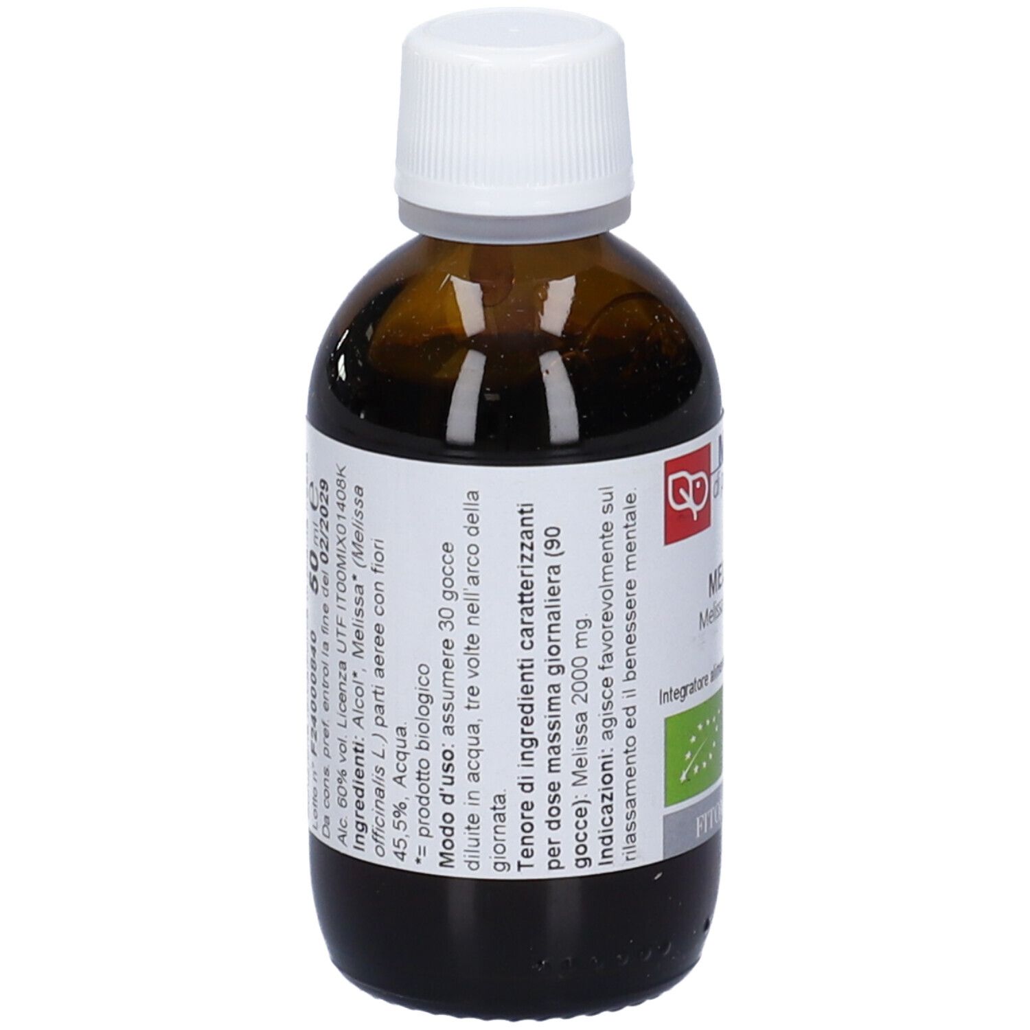 Melissa Tintura Madre 50 Ml Bio