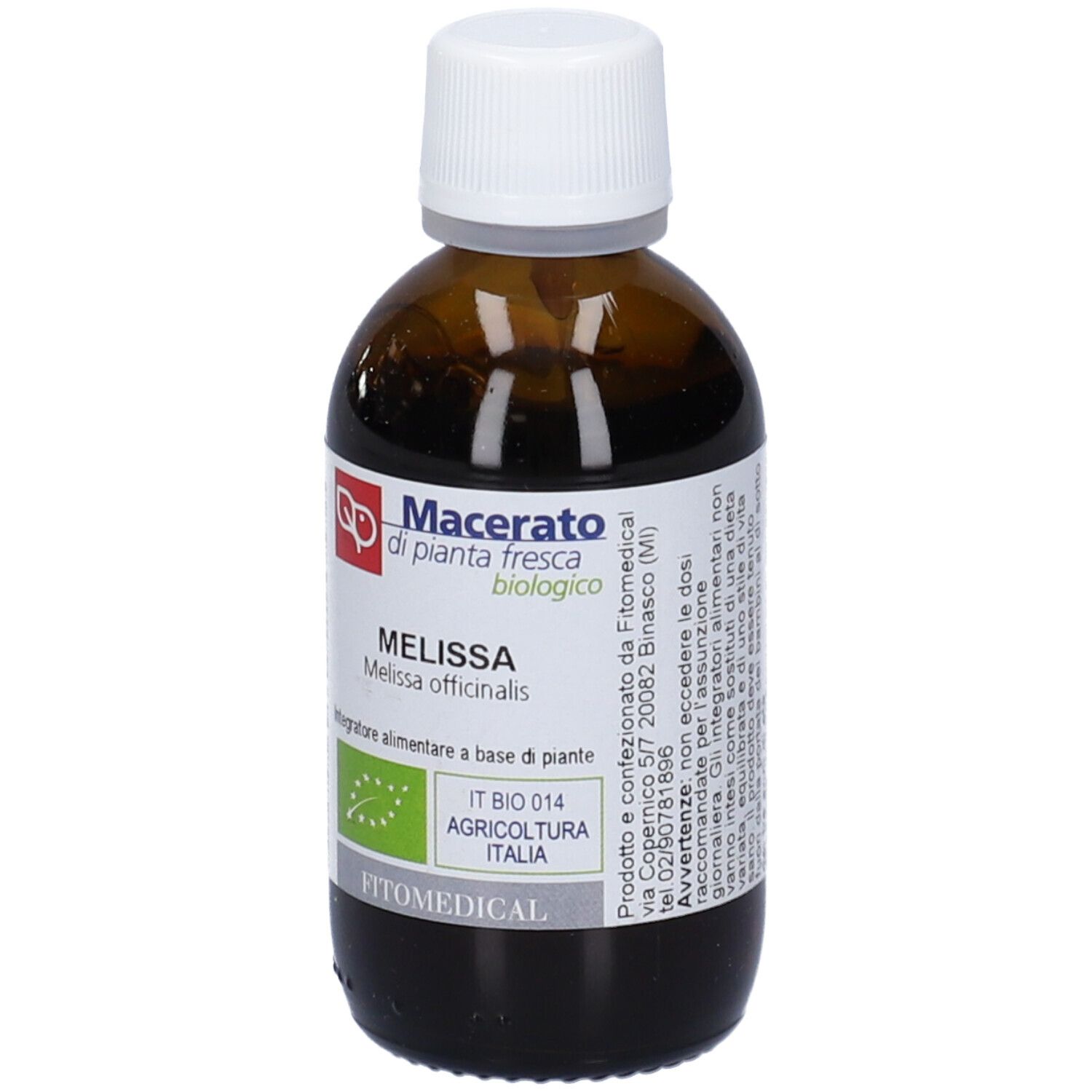 Melissa Tintura Madre 50 Ml Bio