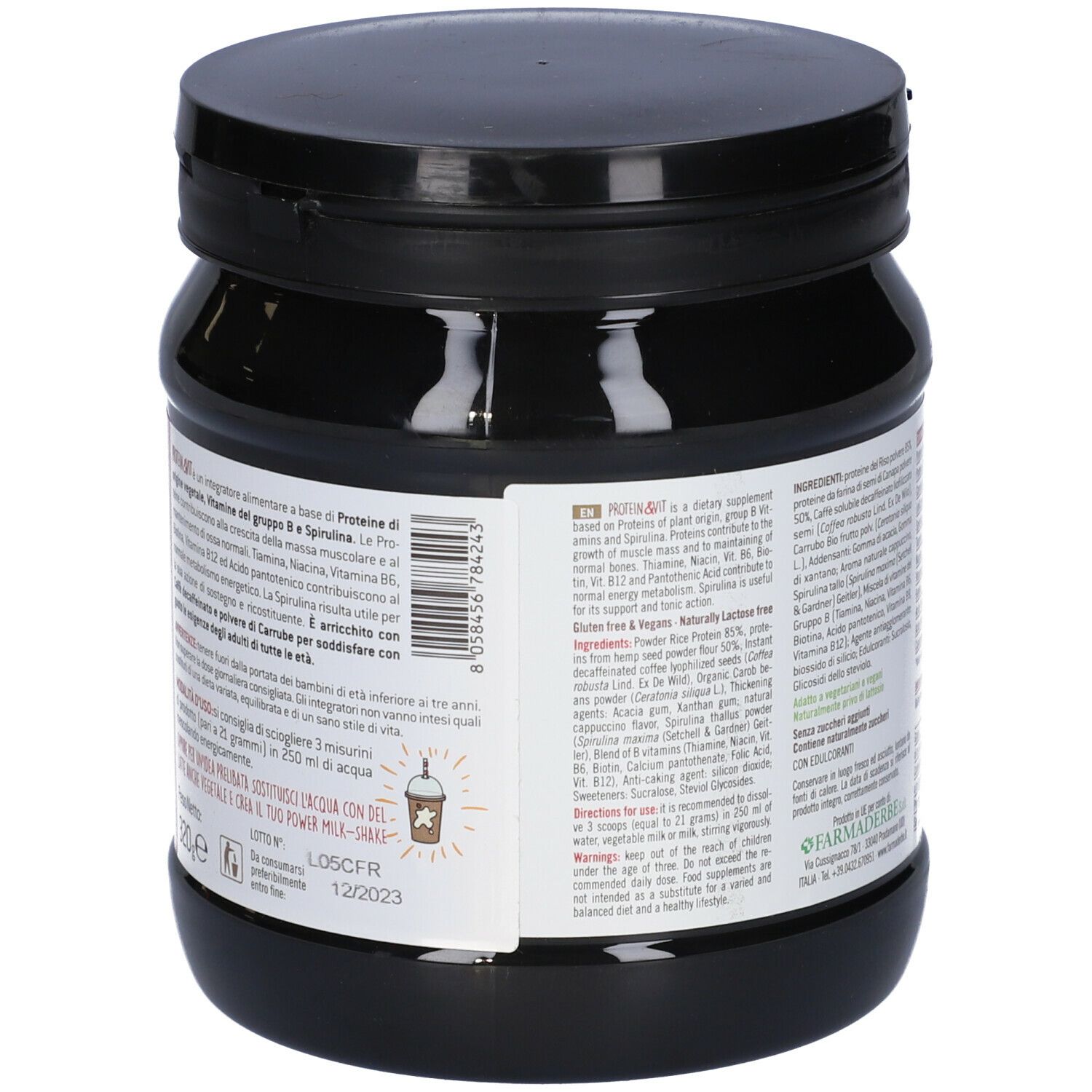 Protein & Vit Caffe' 320 G
