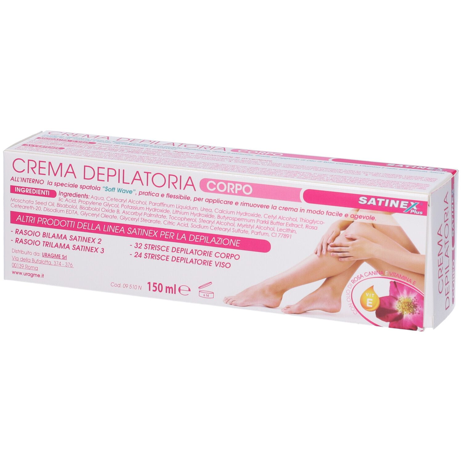 Satinex Crema Depilatoria 150 Ml