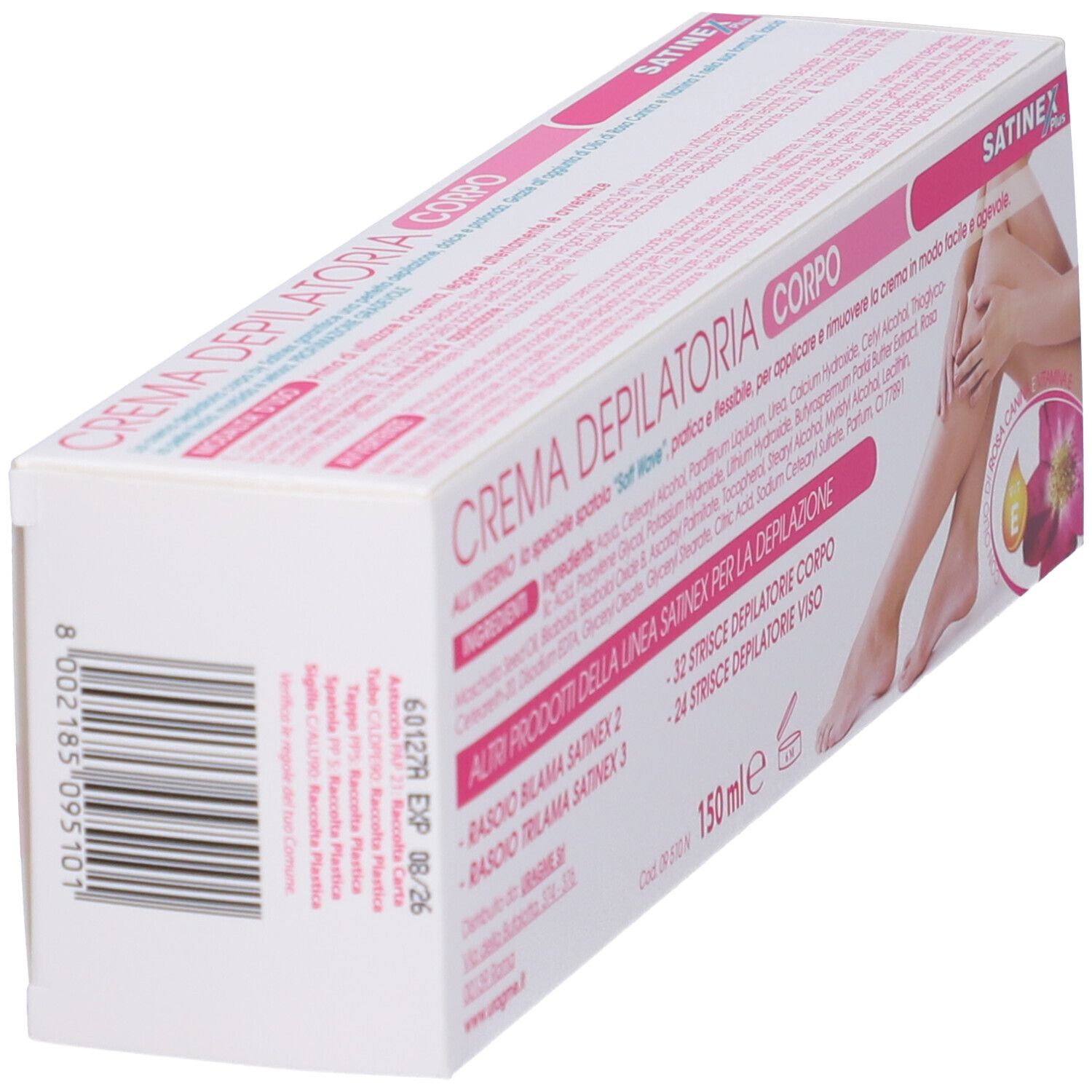 Satinex Crema Depilatoria 150 Ml