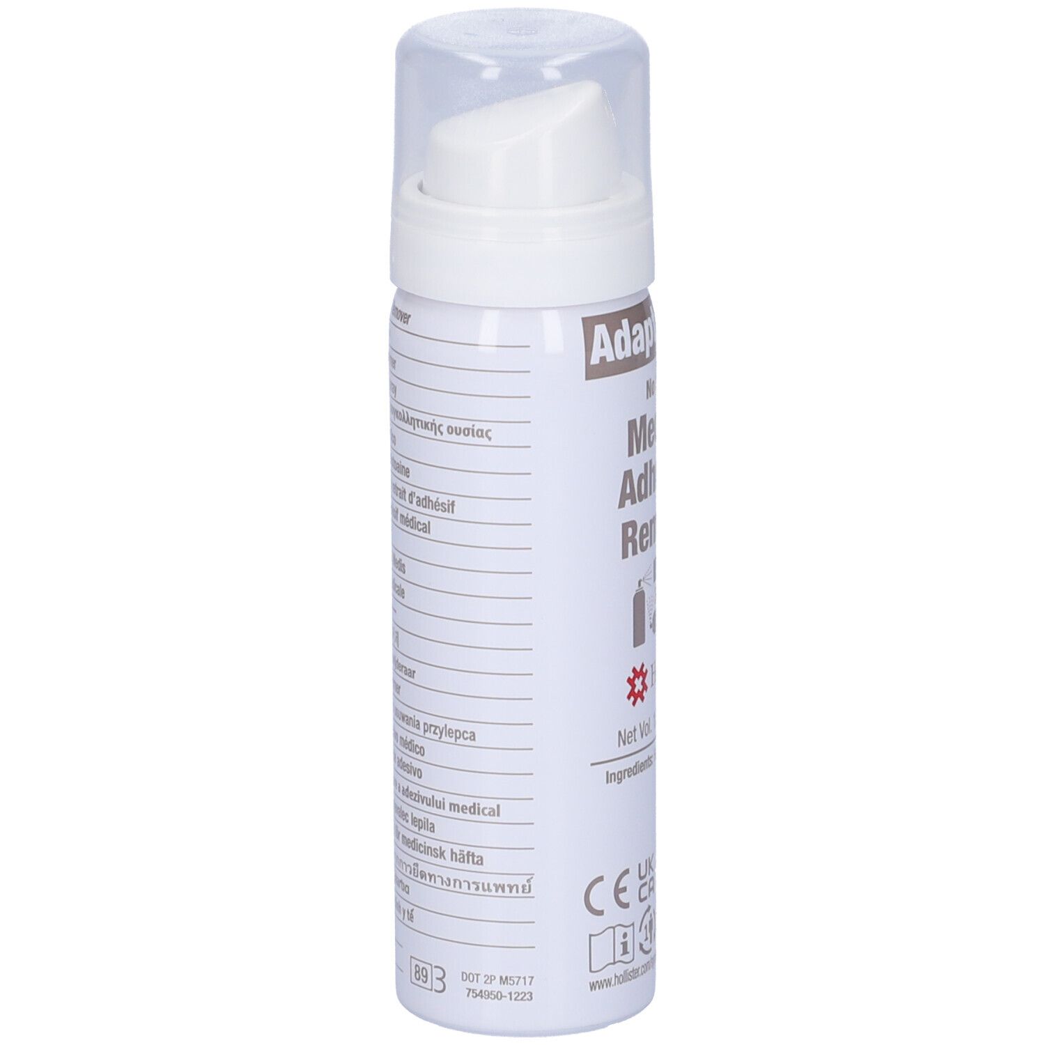 Spray Adapt Remover Per Rimozione Adesivi Medicali 50 Ml