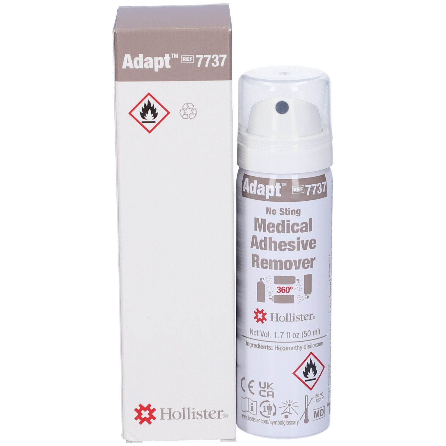 Spray Adapt Remover Per Rimozione Adesivi Medicali 50 Ml