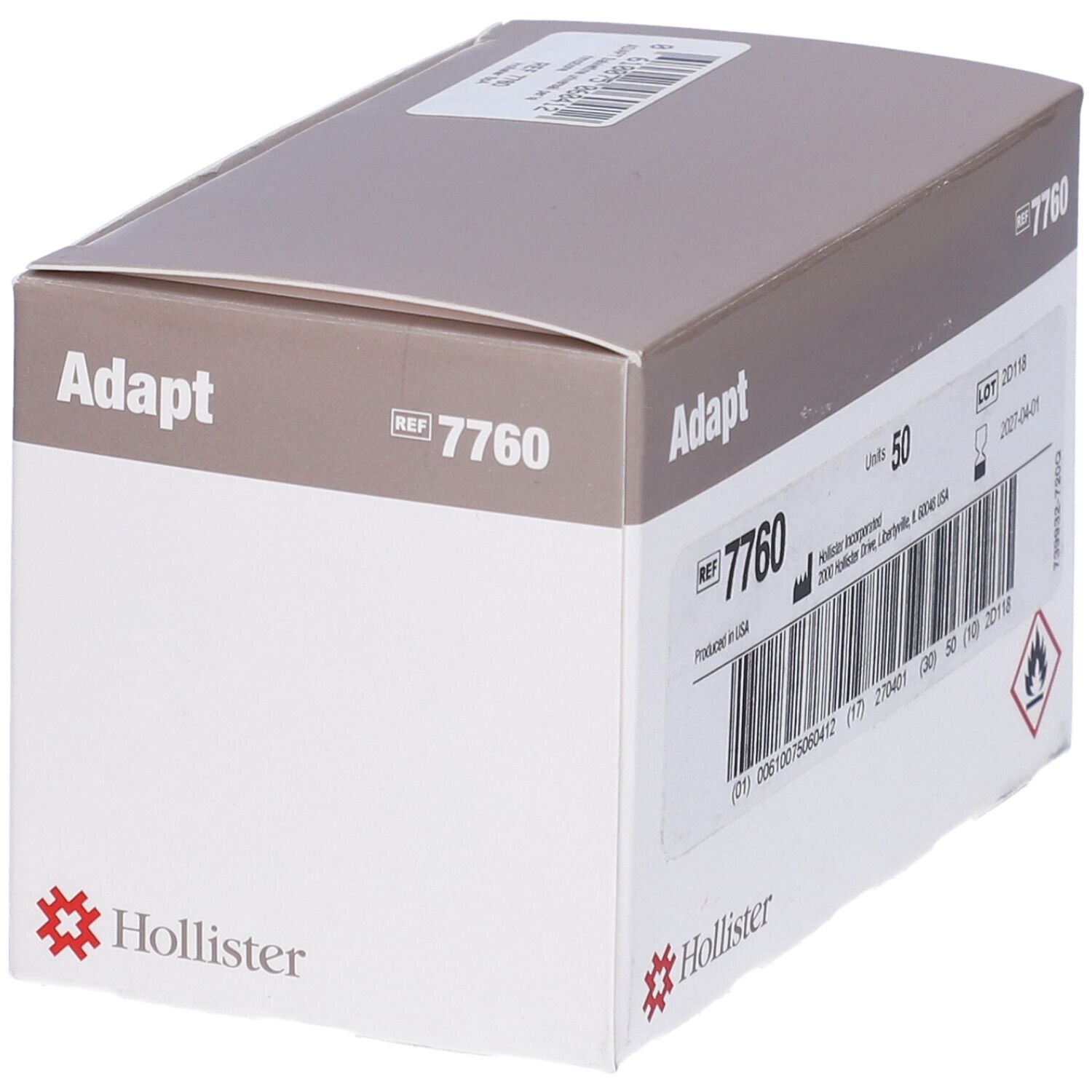 Salviette Adapt Remover Per Rimozione Adesivi Universali 50 Pezzi