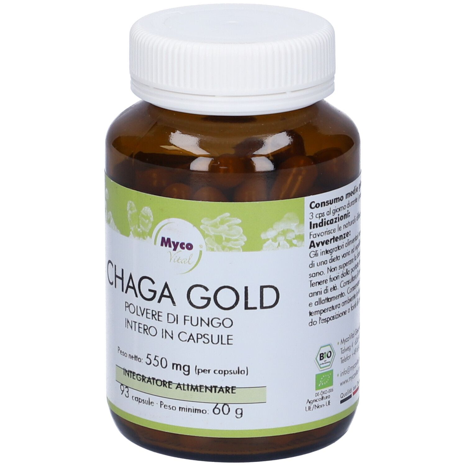 Chaga Gold 93 Capsule