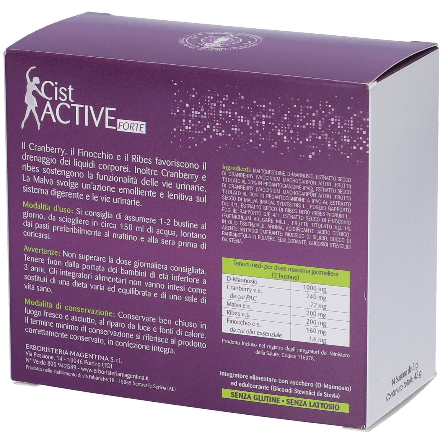 Cist Active Bustine 14 Bustine