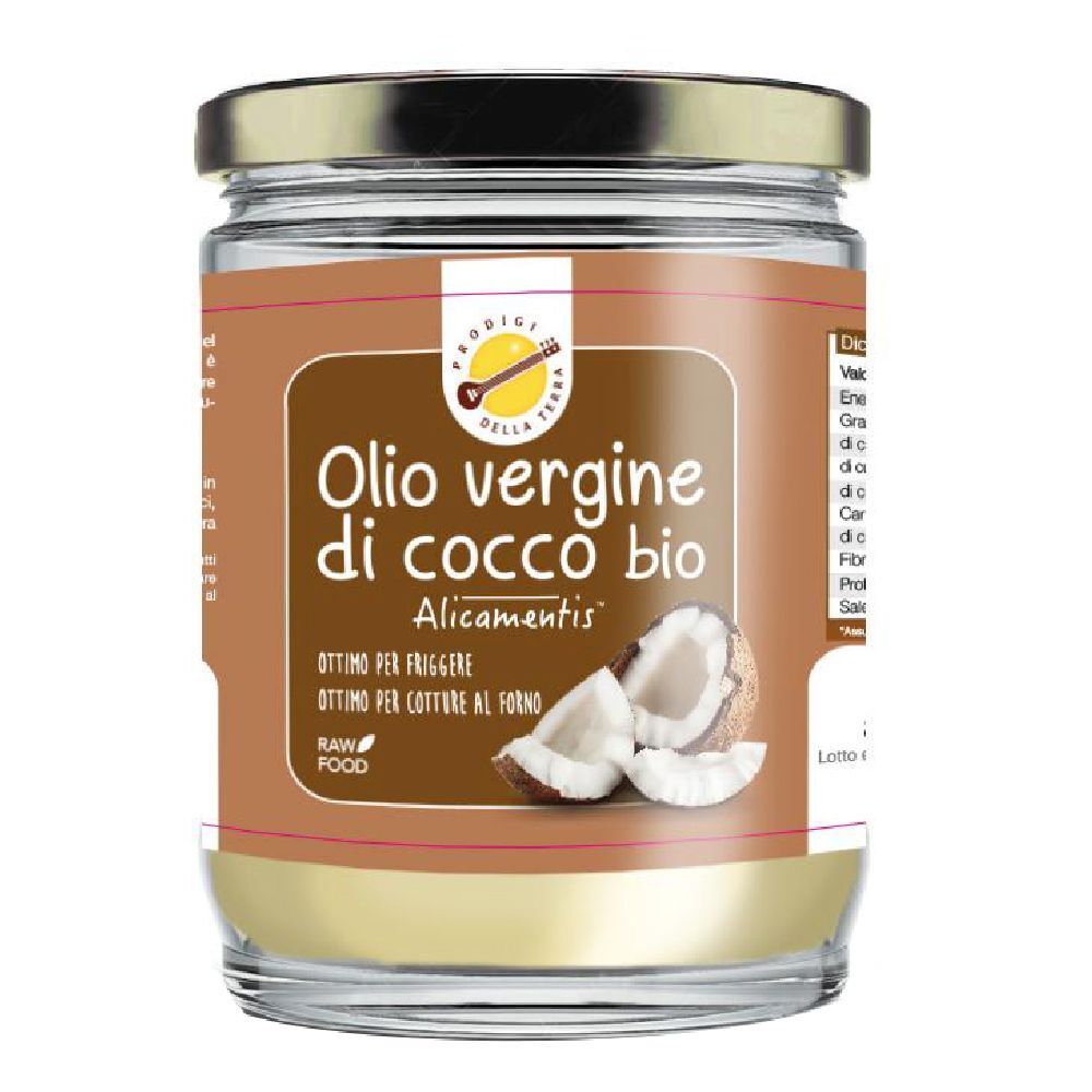 Olio Vergine Di Cocco Bio 500 Ml Alicamentis
