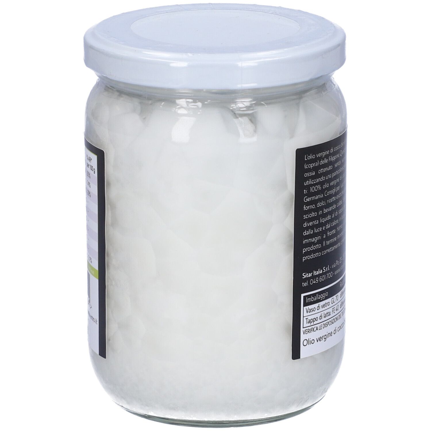 Olio Vergine Di Cocco Bio 500 Ml Alicamentis