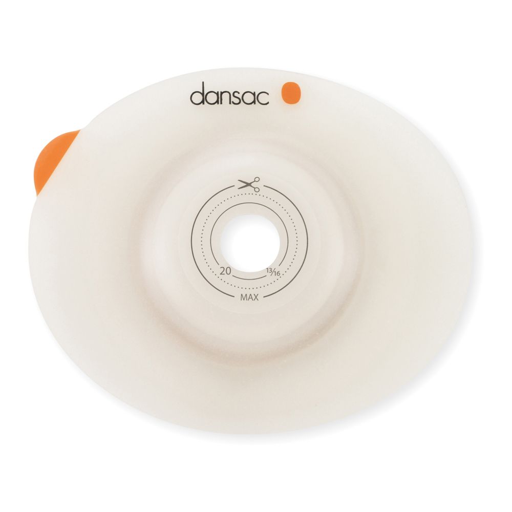 Placca Per Colostomia Stomi Non Introflessi Dansac Novalife Tre 2 Convessa Ritagliabile 15-59 Mm 5 Pezzi