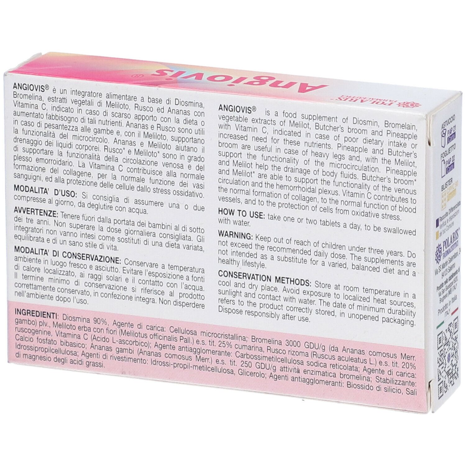 Angiovis 20 Compresse