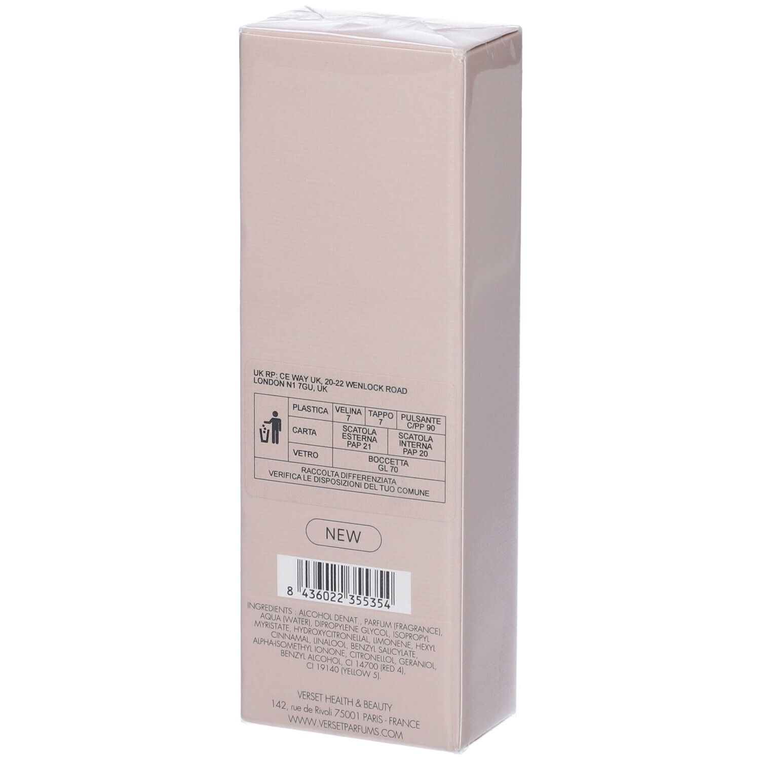 Verset Coquette Eau De Parfum 50 Ml