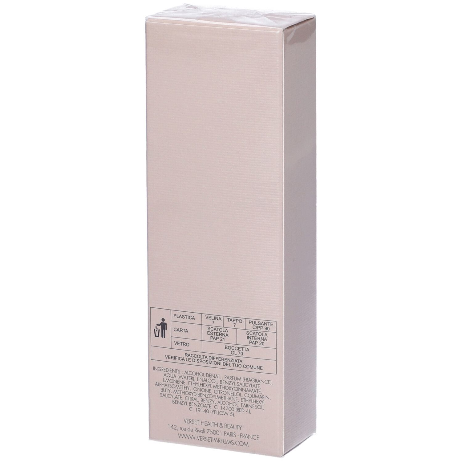 Verset Luz Adriana Eau De Parfum 50 Ml