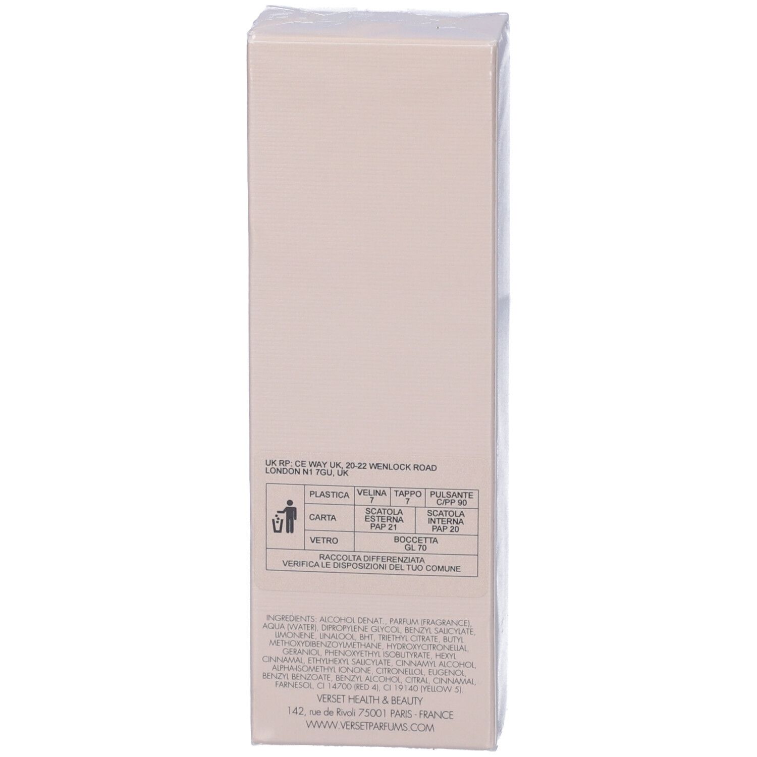 Verset Sofia Eau De Parfum 50 Ml