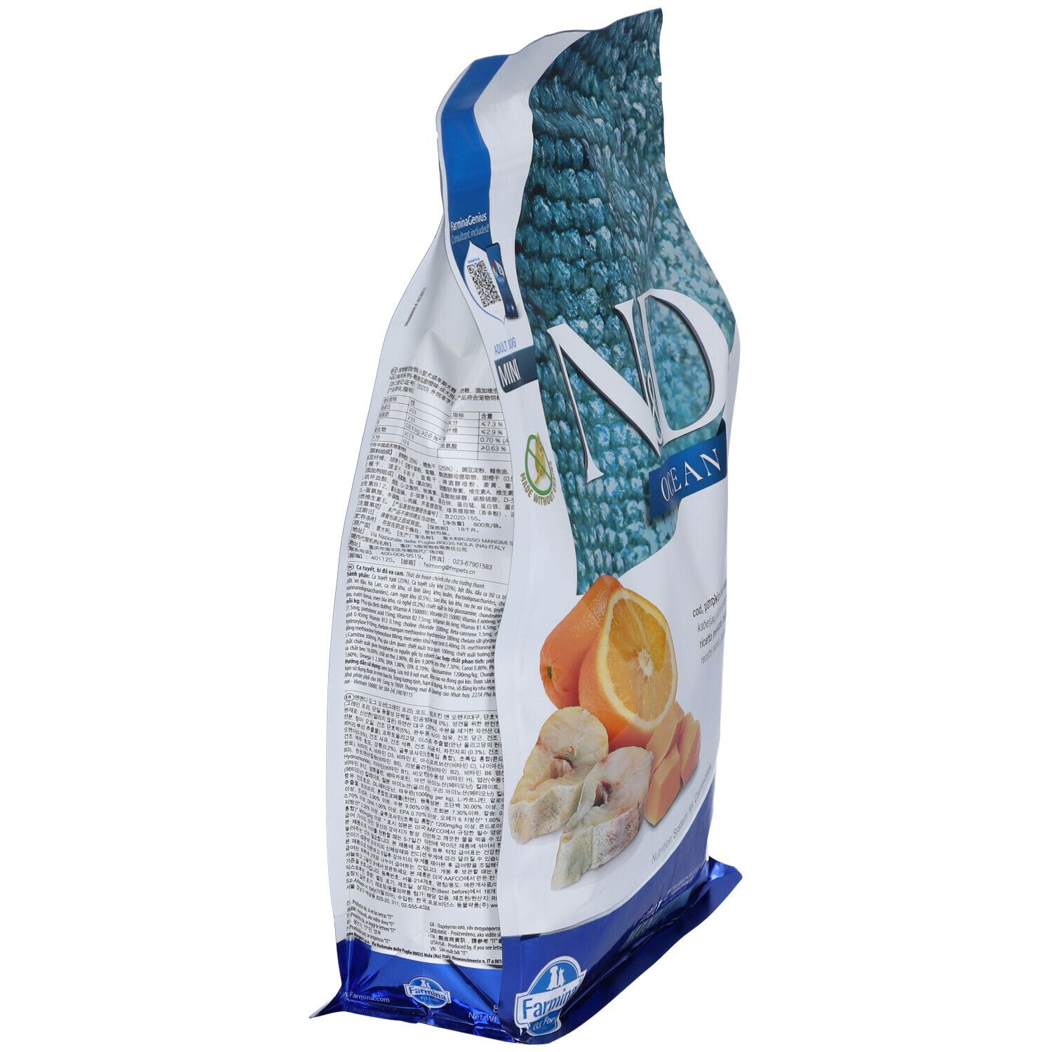 Farmina® N&D Ocean Dog Pumpkin Codfish & Orange Adult Mini