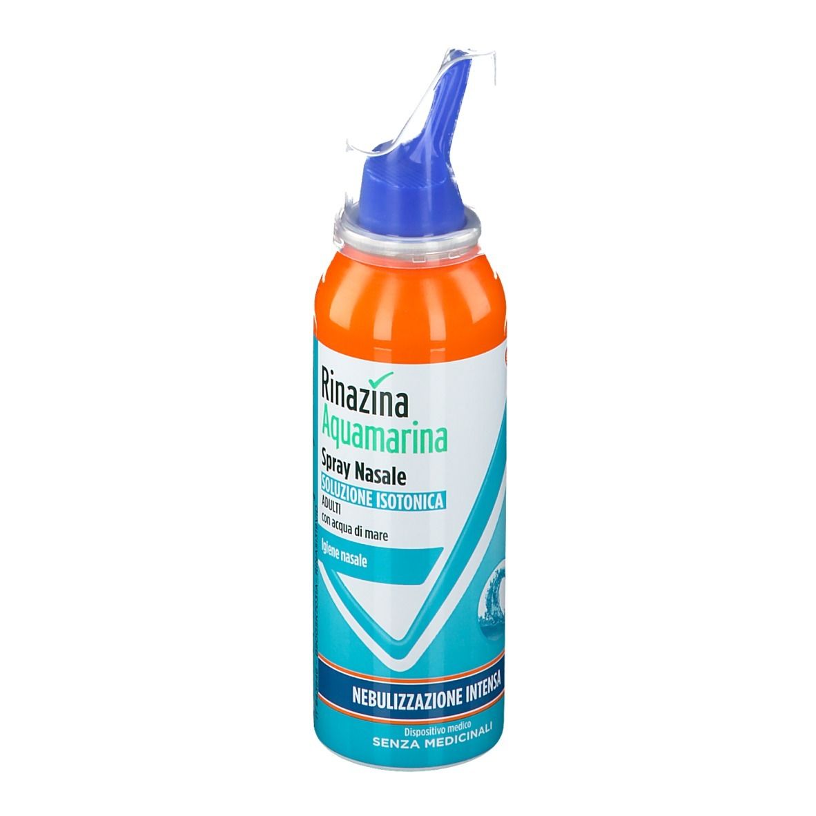 Rinazina Aquamarina Spray Nasale Isotonico Nebulizzazione Intensa